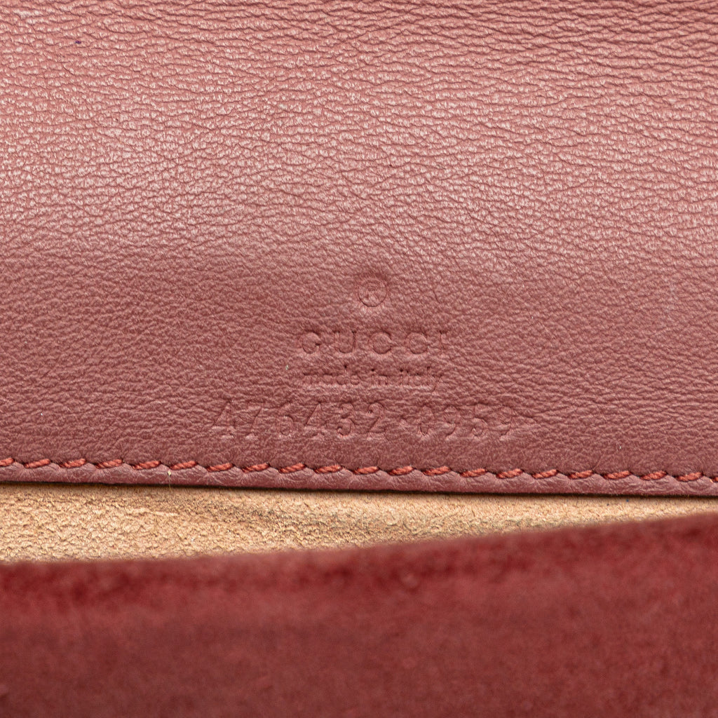 Gucci Super Mini GG Supreme Blooms Dionysus Crossbody