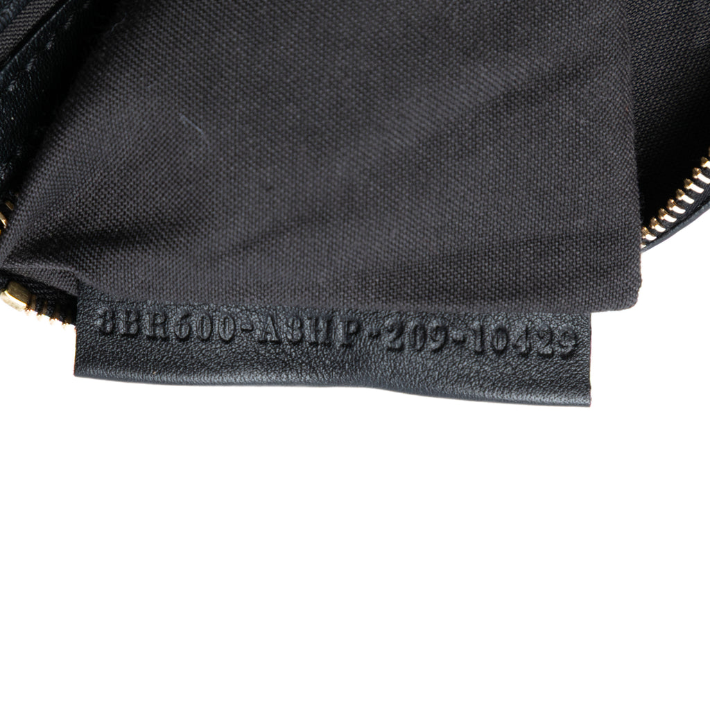 Fendi Medium Zucca Shearling Baguette Satchel