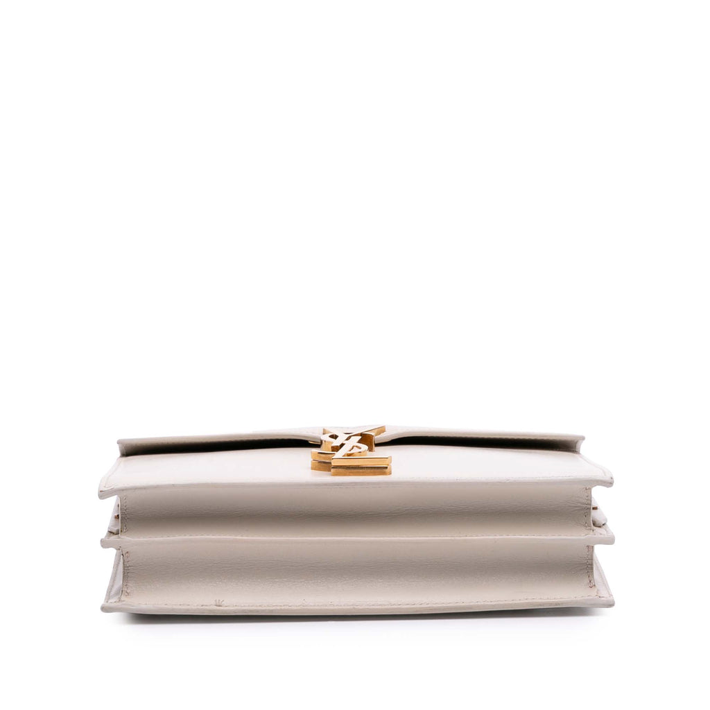 Saint Laurent Calfskin Monogram Cassandra Clasp Bag