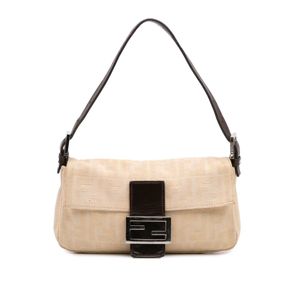 Fendi Zucca Canvas Baguette