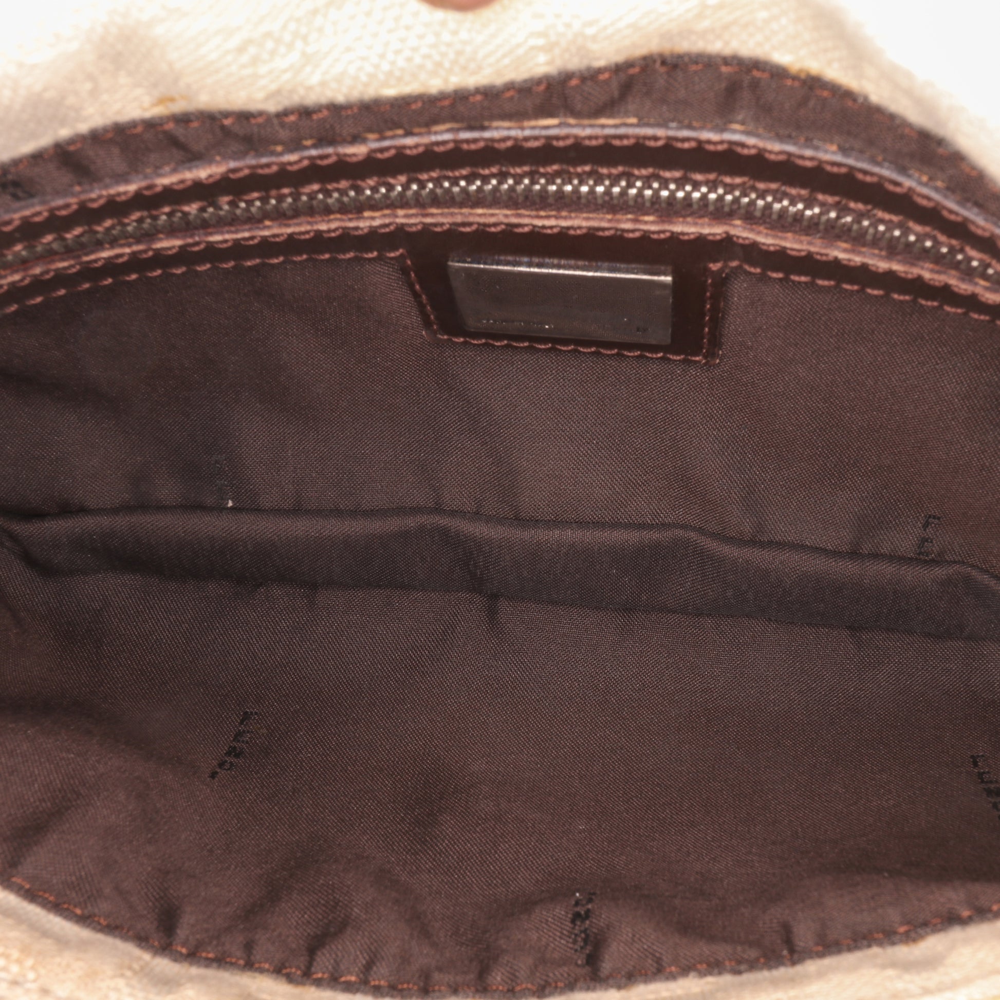 Fendi Zucca Canvas Baguette