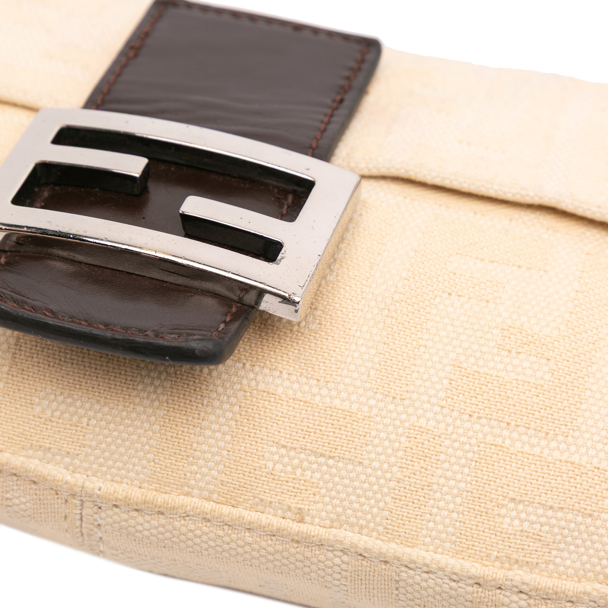 Fendi Zucca Canvas Baguette