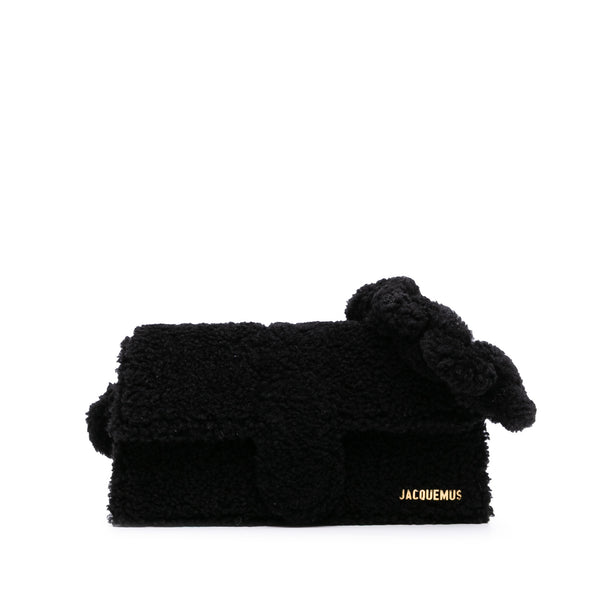 Jacquemus Shearling Le Bambidou Shoulder Ba