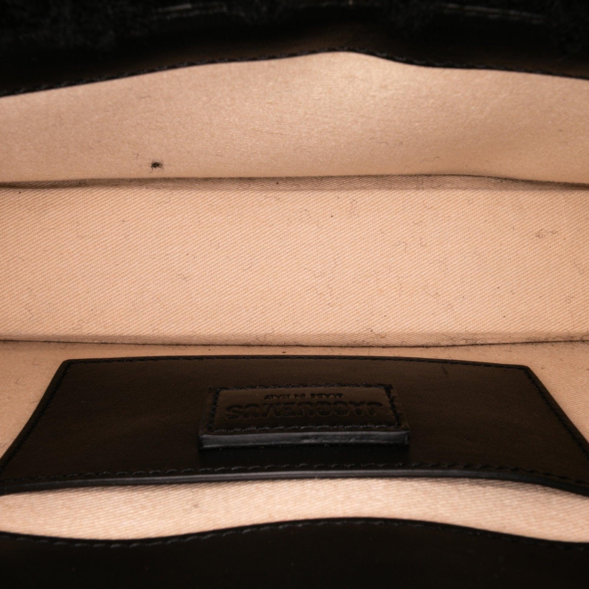 Jacquemus Shearling Le Bambidou Shoulder Ba