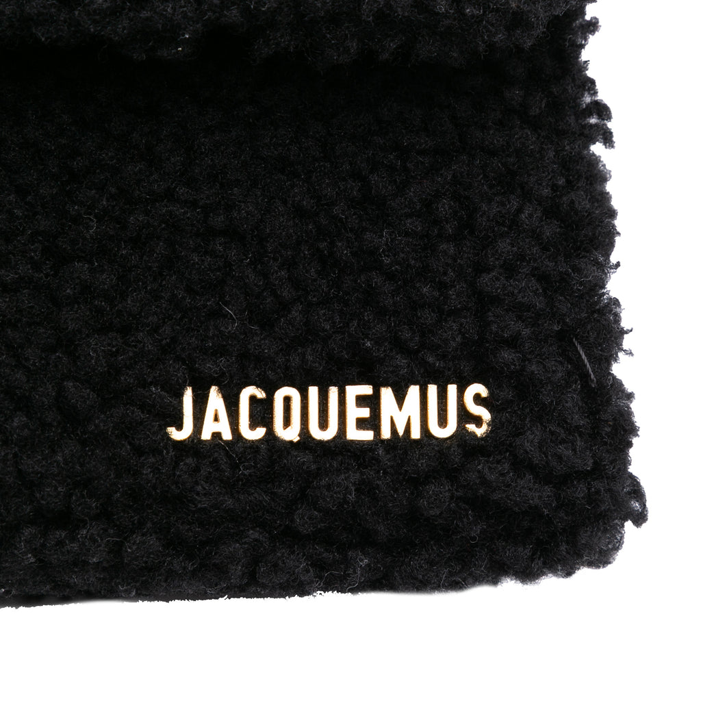 Jacquemus Shearling Le Bambidou Shoulder Ba