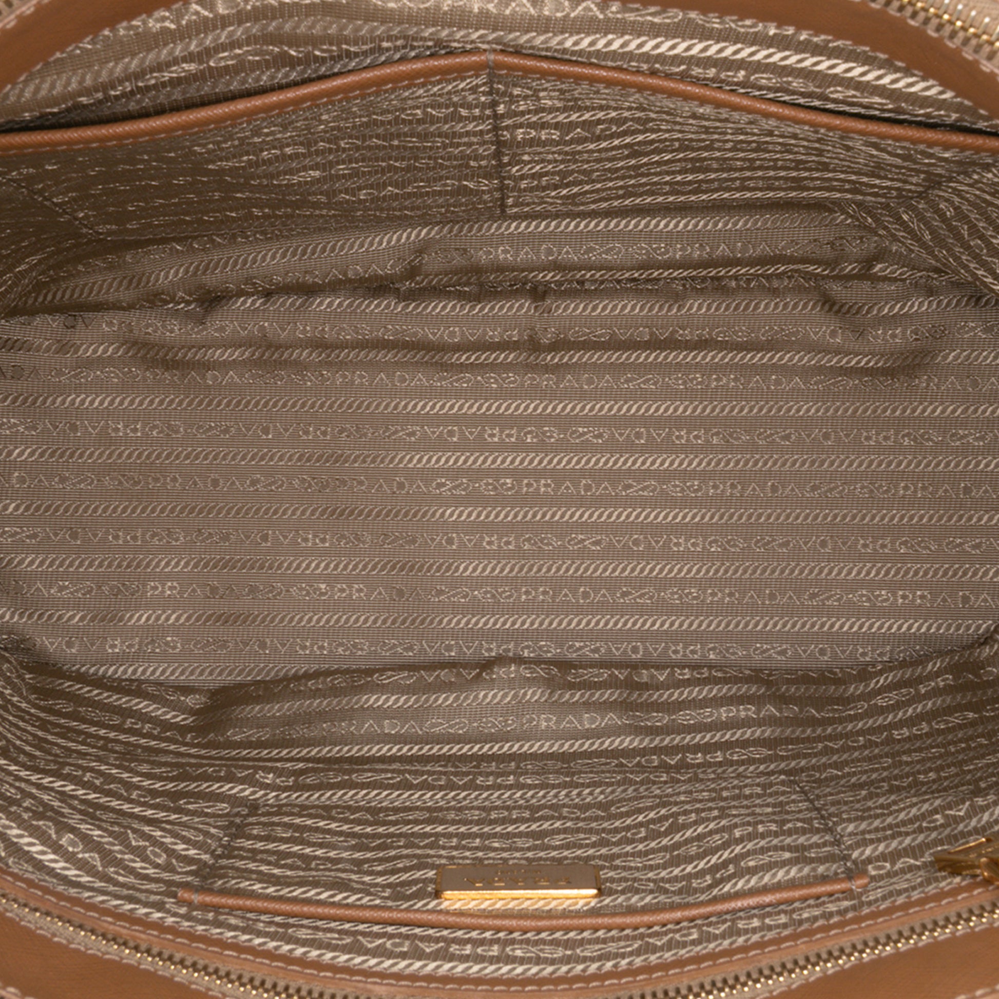 Prada Large Saffiano Lux Galleria Double Zip Satchel