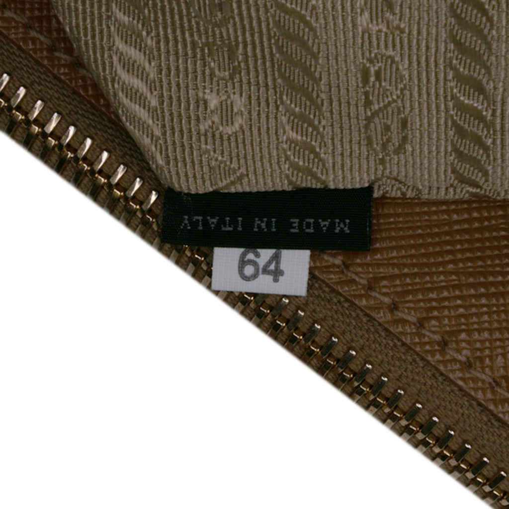 Prada Large Saffiano Lux Galleria Double Zip Satchel