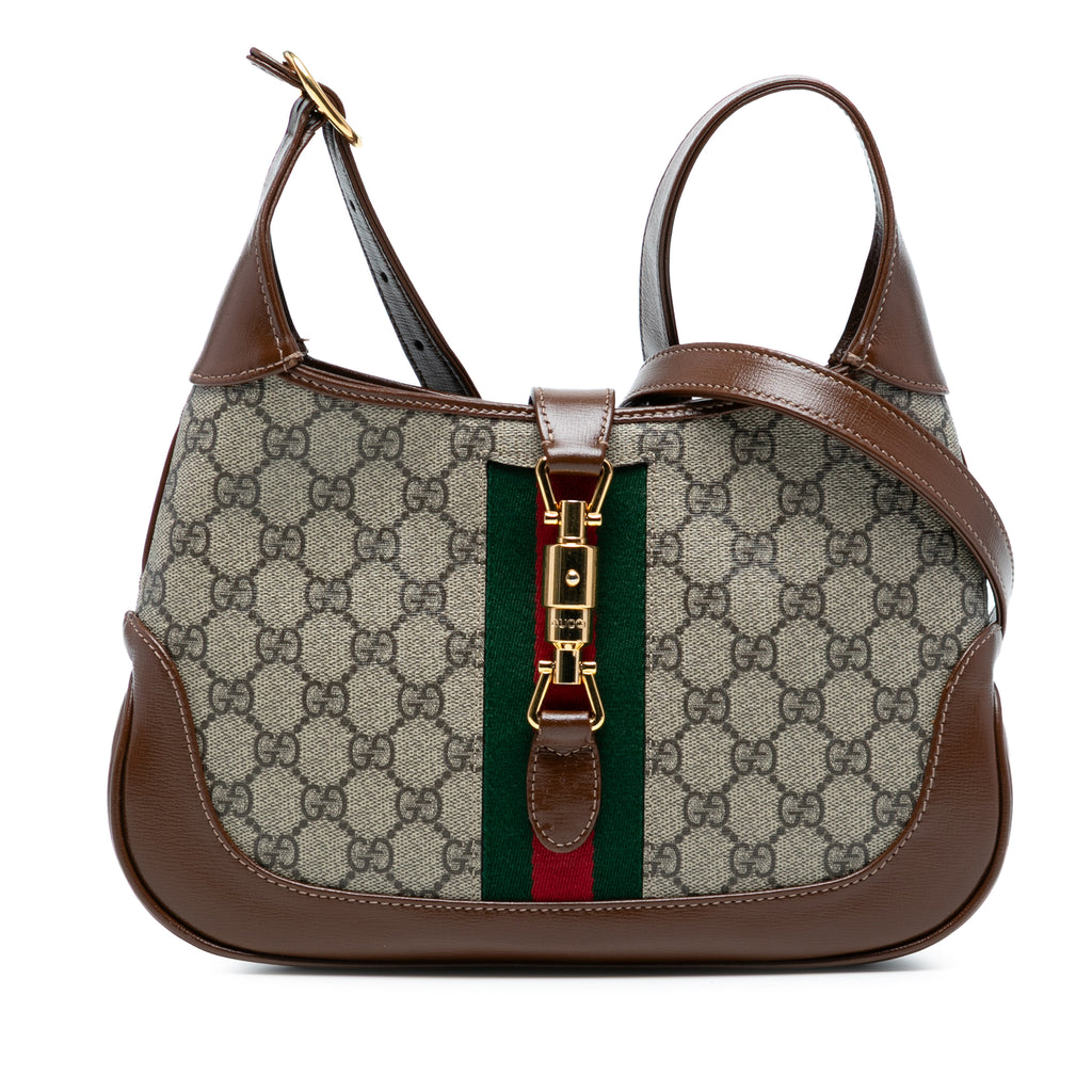 Gucci Small GG Supreme Jackie 1961 Crossbody