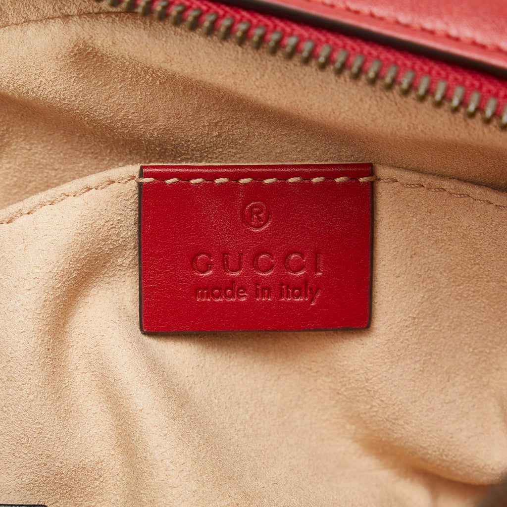 Gucci GG Marmont Matelasse Leather Belt Bag