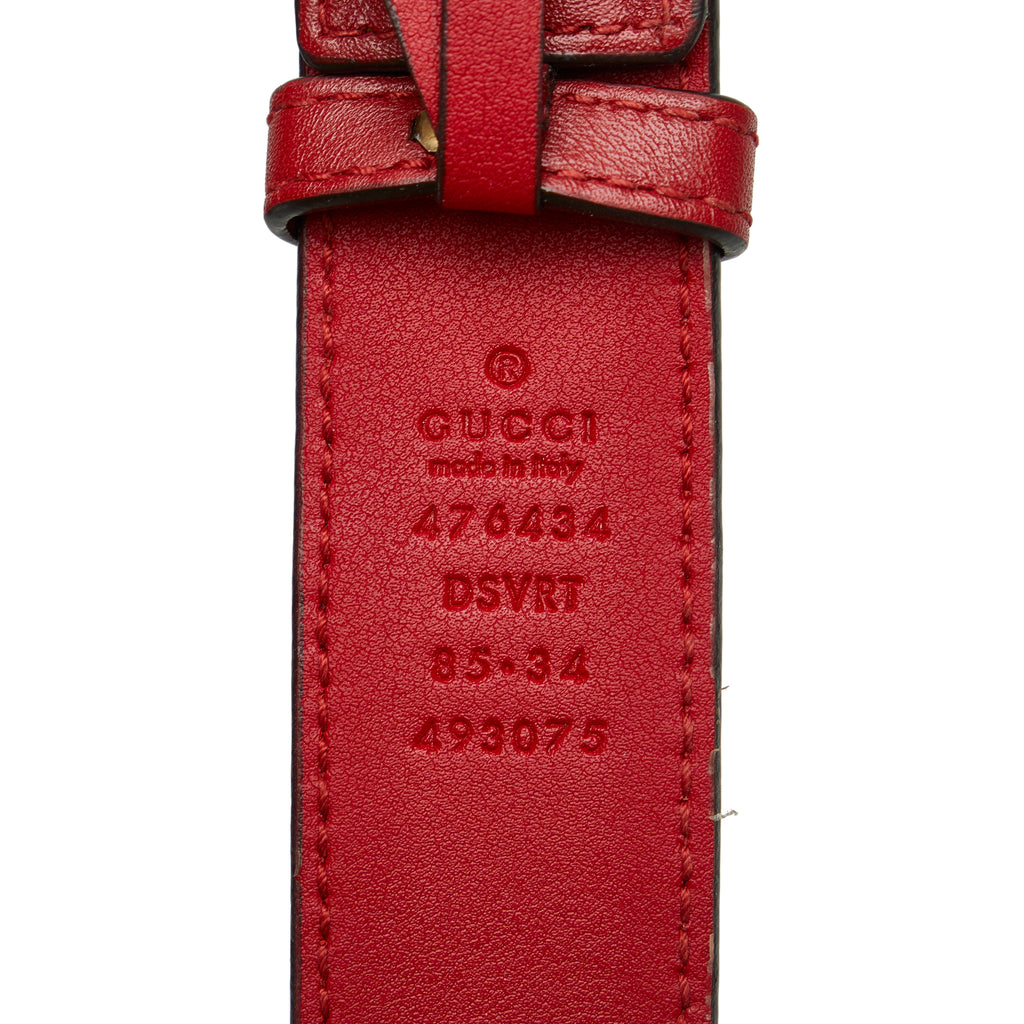 Gucci GG Marmont Matelasse Leather Belt Bag