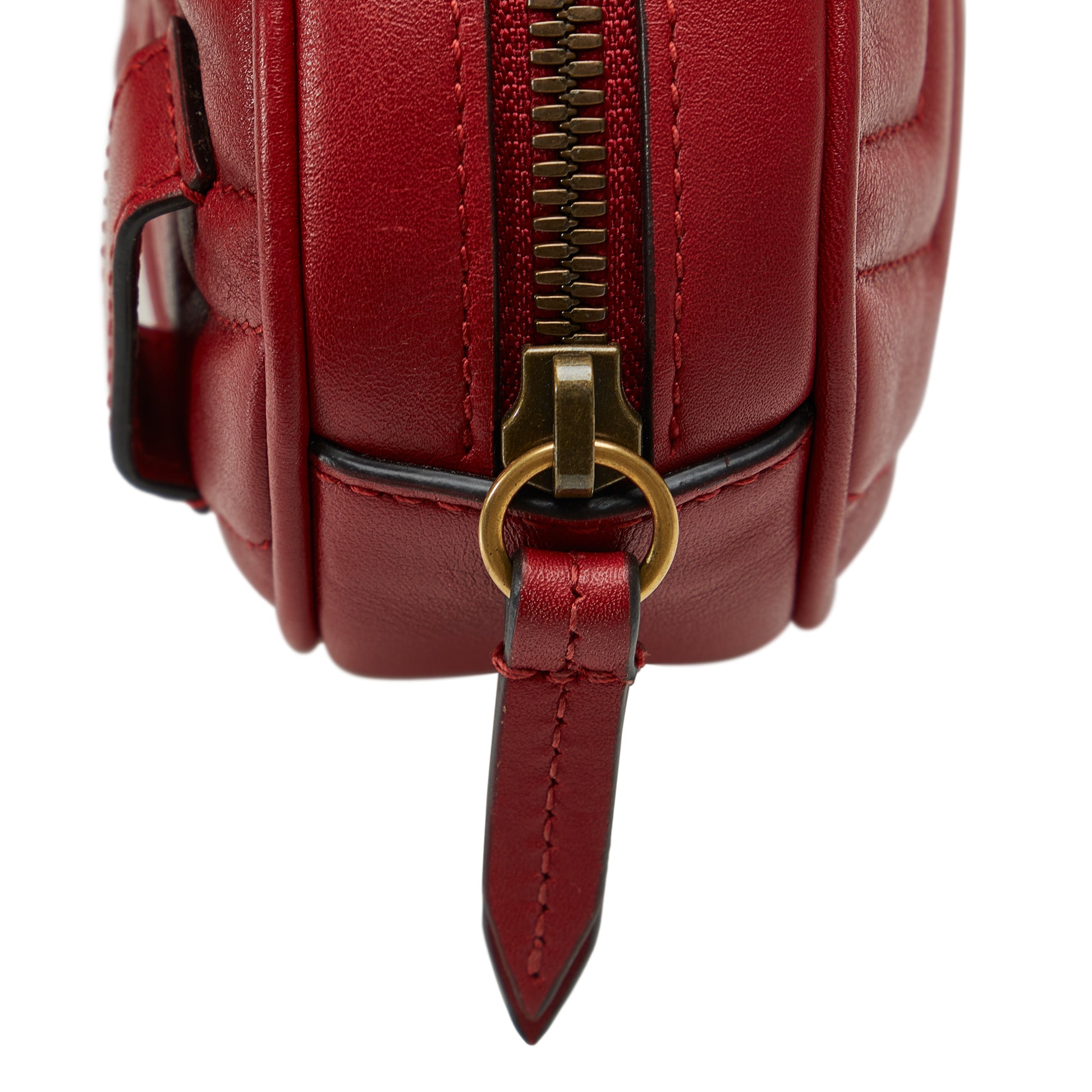 Gucci GG Marmont Matelasse Leather Belt Bag