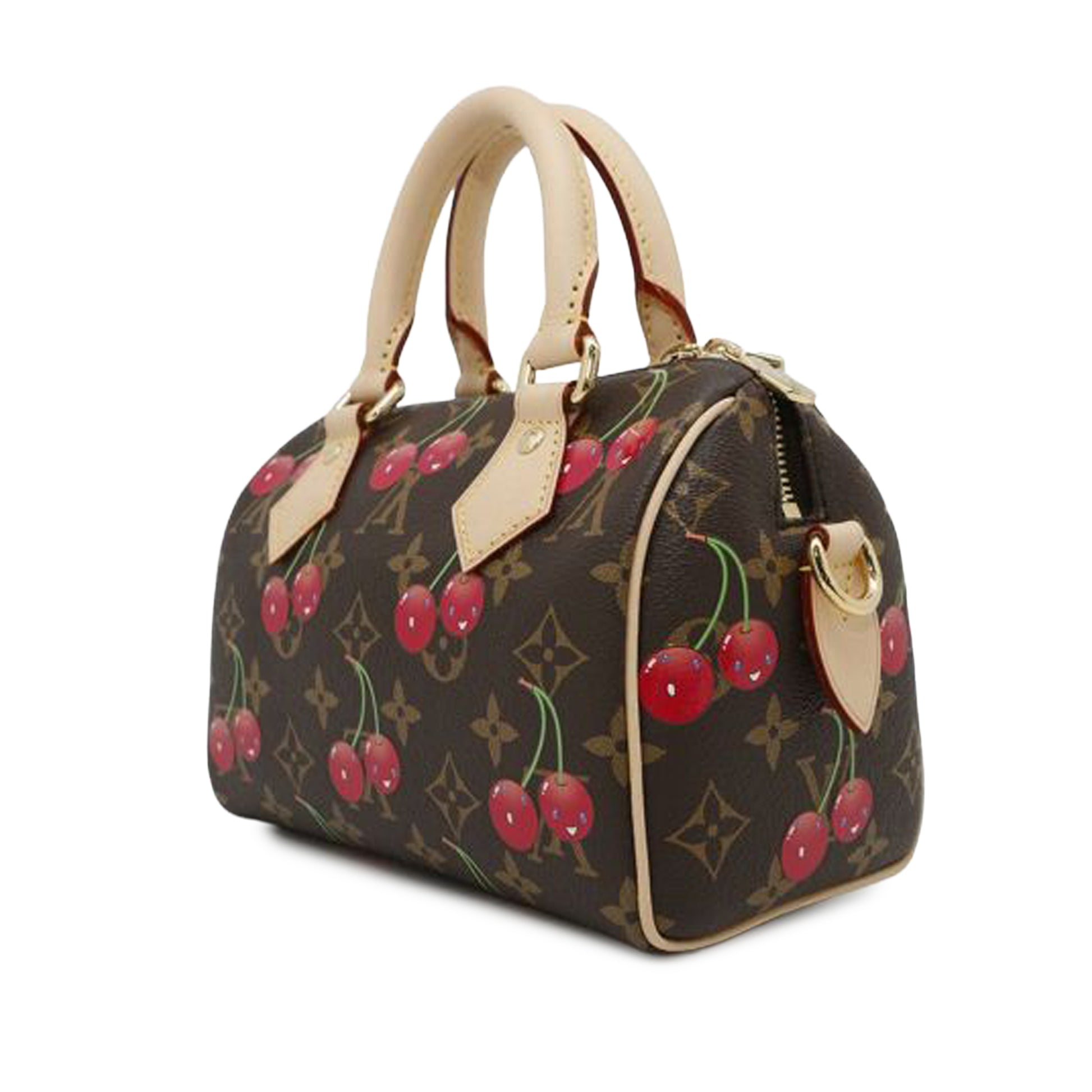 Louis Vuitton Takashi Murakami Monogram Cherry Speedy Bandouliere 20