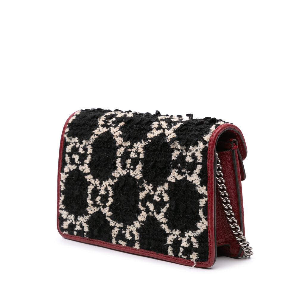 Gucci Super Mini GG Tweed Dionysus Crossbody