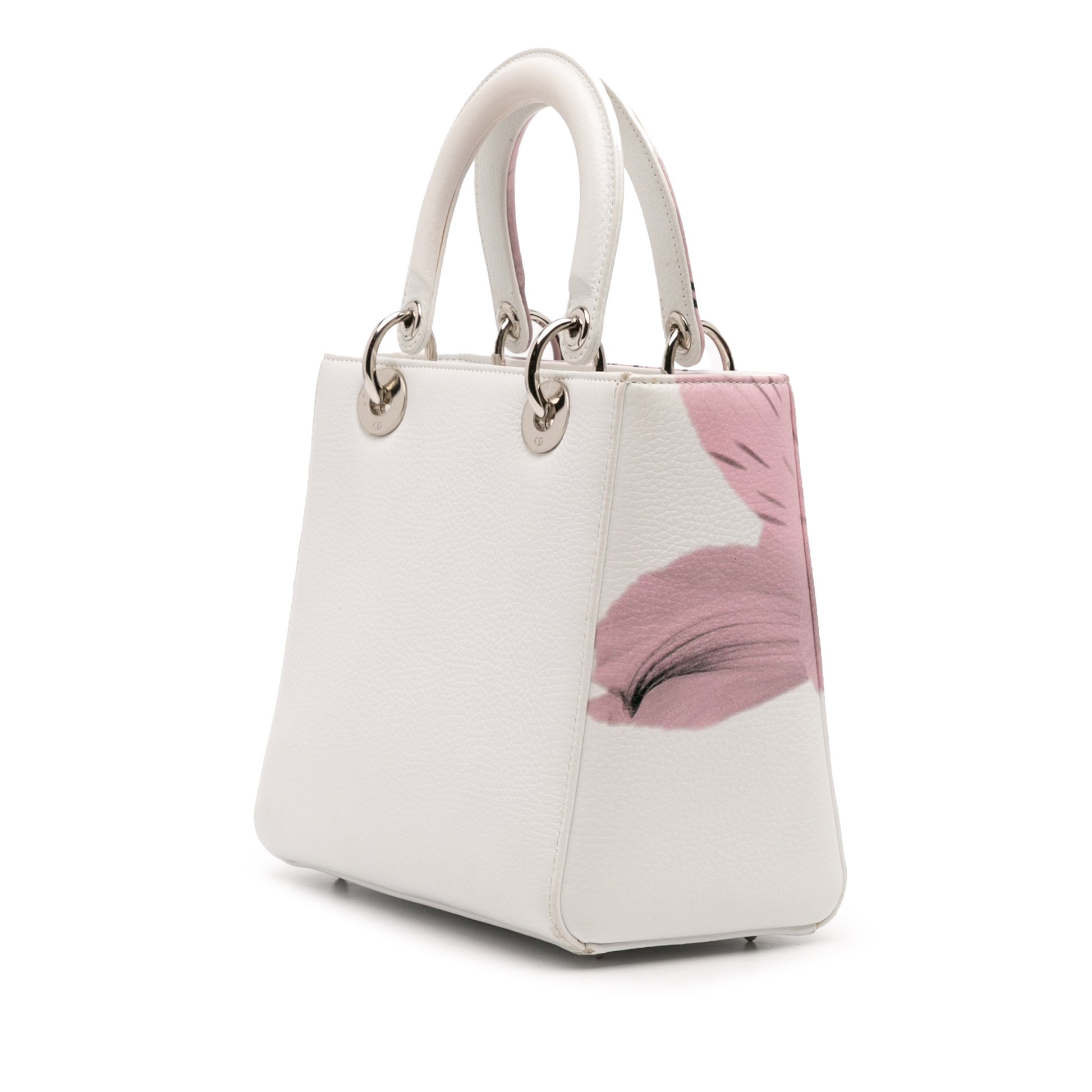 Dior Medium Deerskin Floral Printed Lady Dior