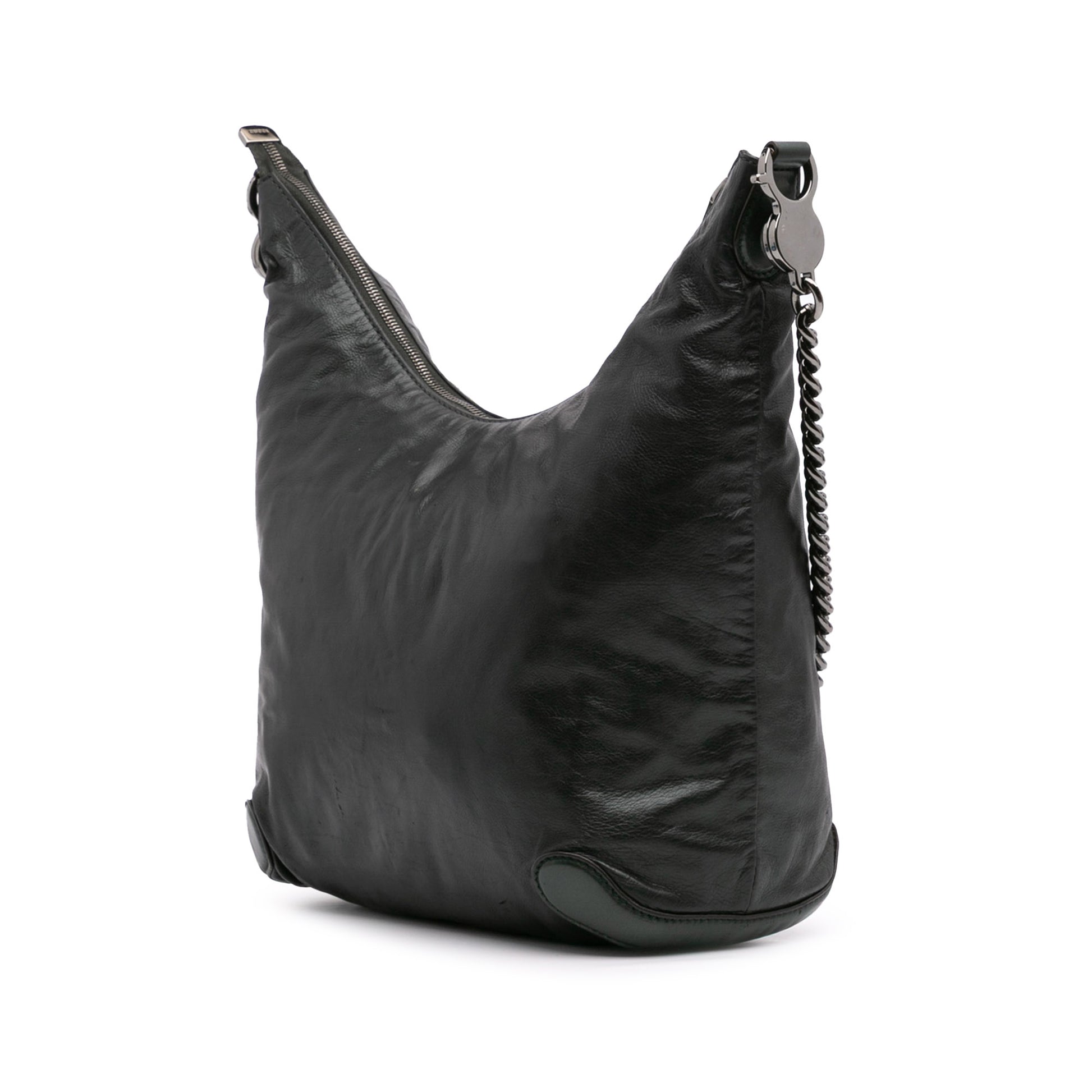Gucci Medium Leather Galaxy Chain Hobo