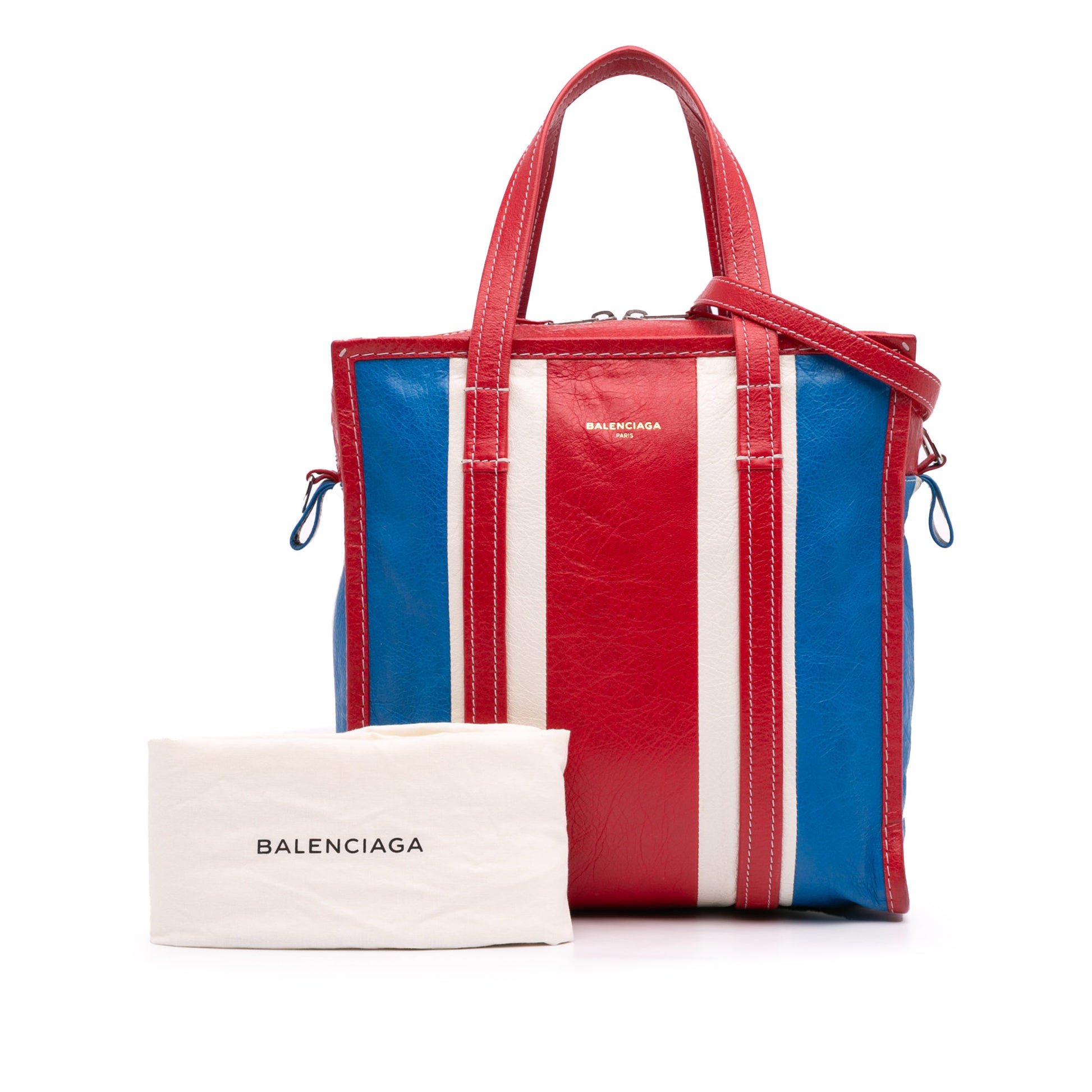 Balenciaga S Lambskin Bazar Shopper Tote