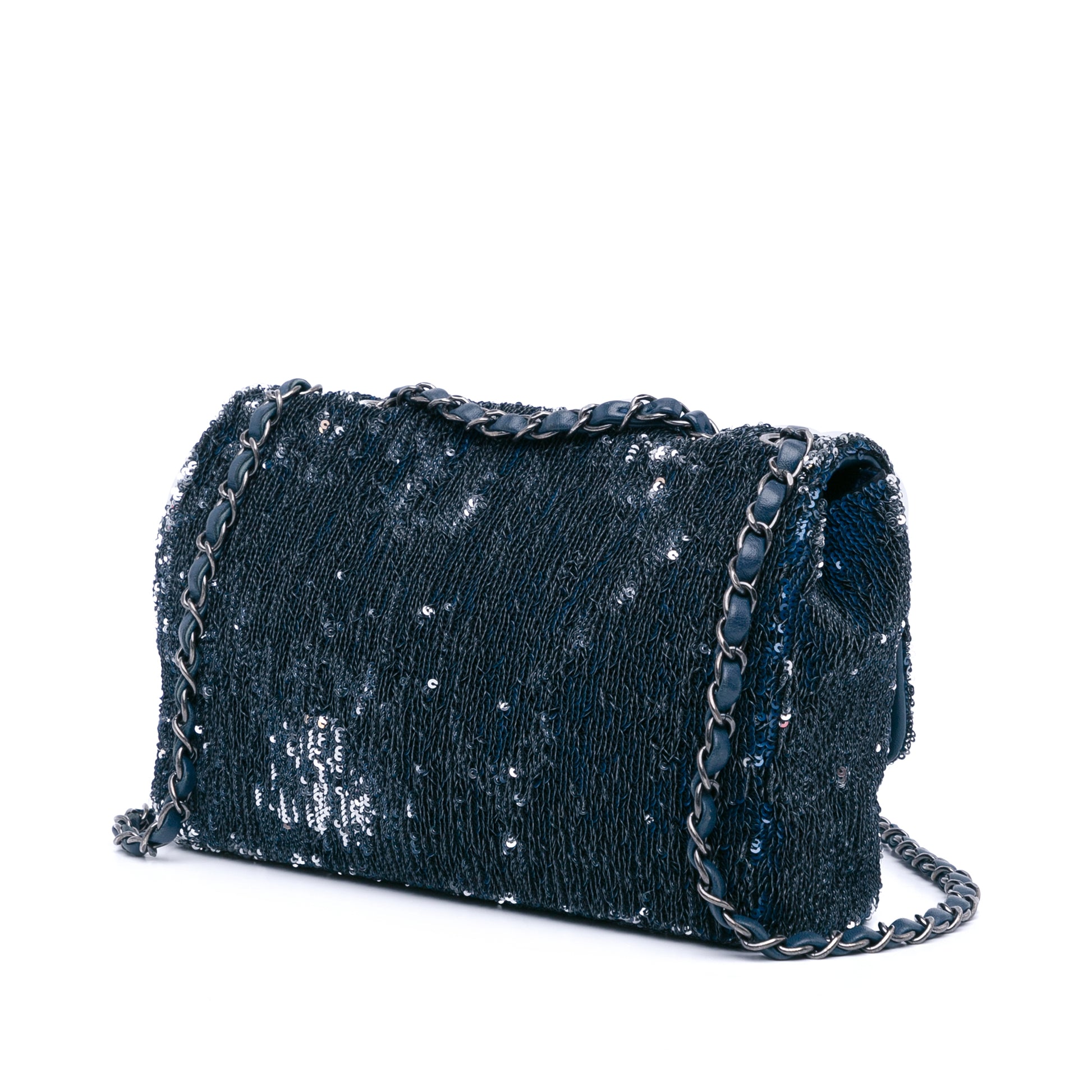 Chanel Paris Cuba Medium Sequin Coco Cuba Single Flap