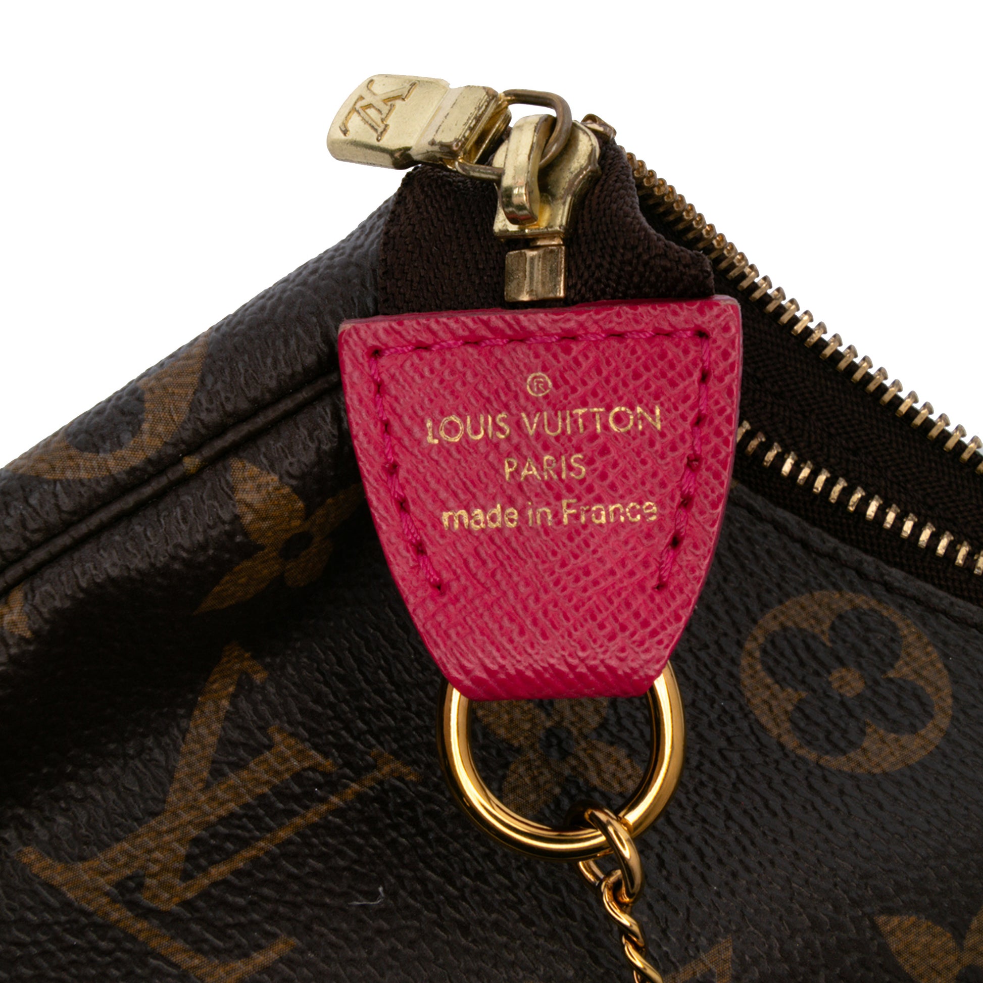 Louis Vuitton Monogram Giraffe Christmas Mini Pochette Accessoires