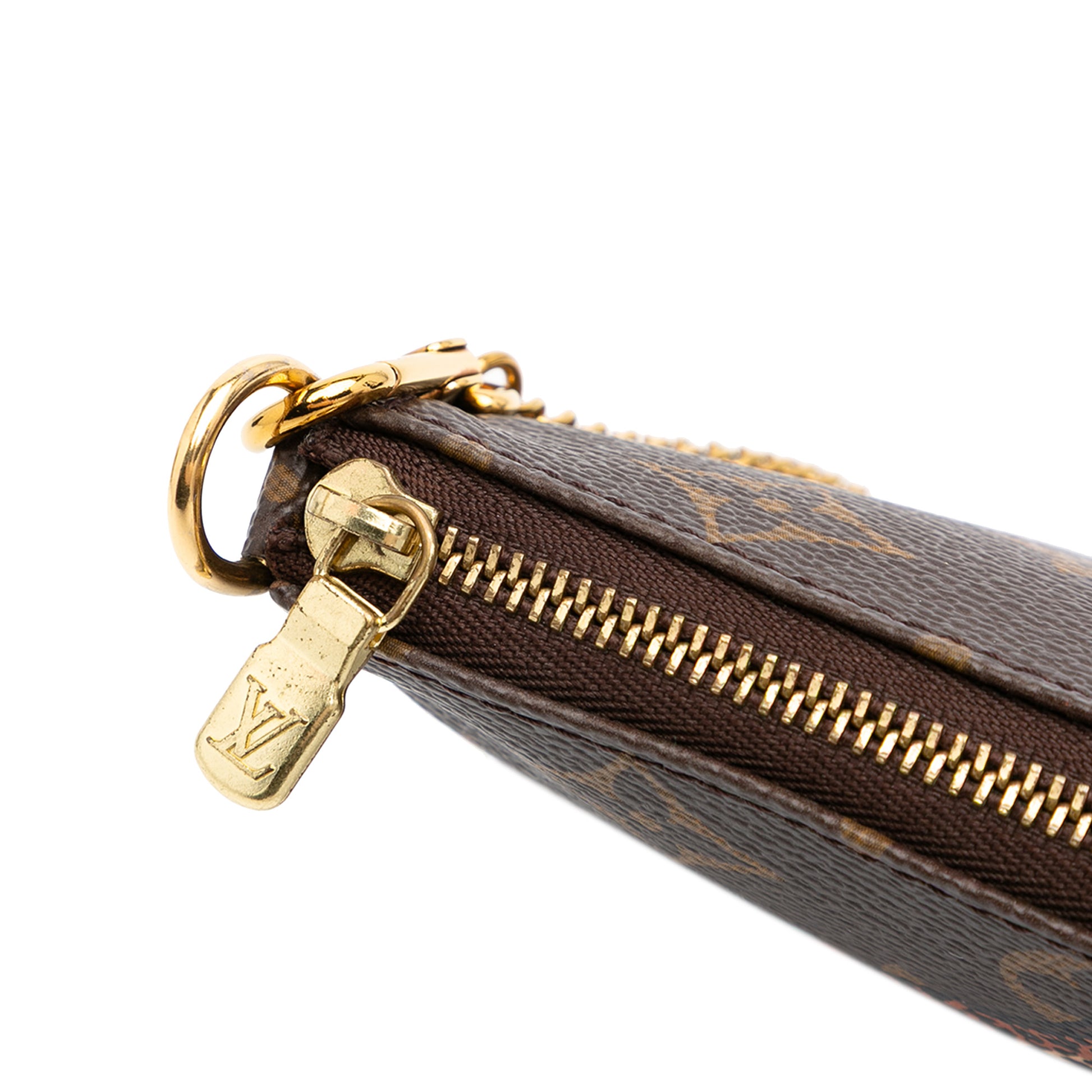 Louis Vuitton Monogram Giraffe Christmas Mini Pochette Accessoires