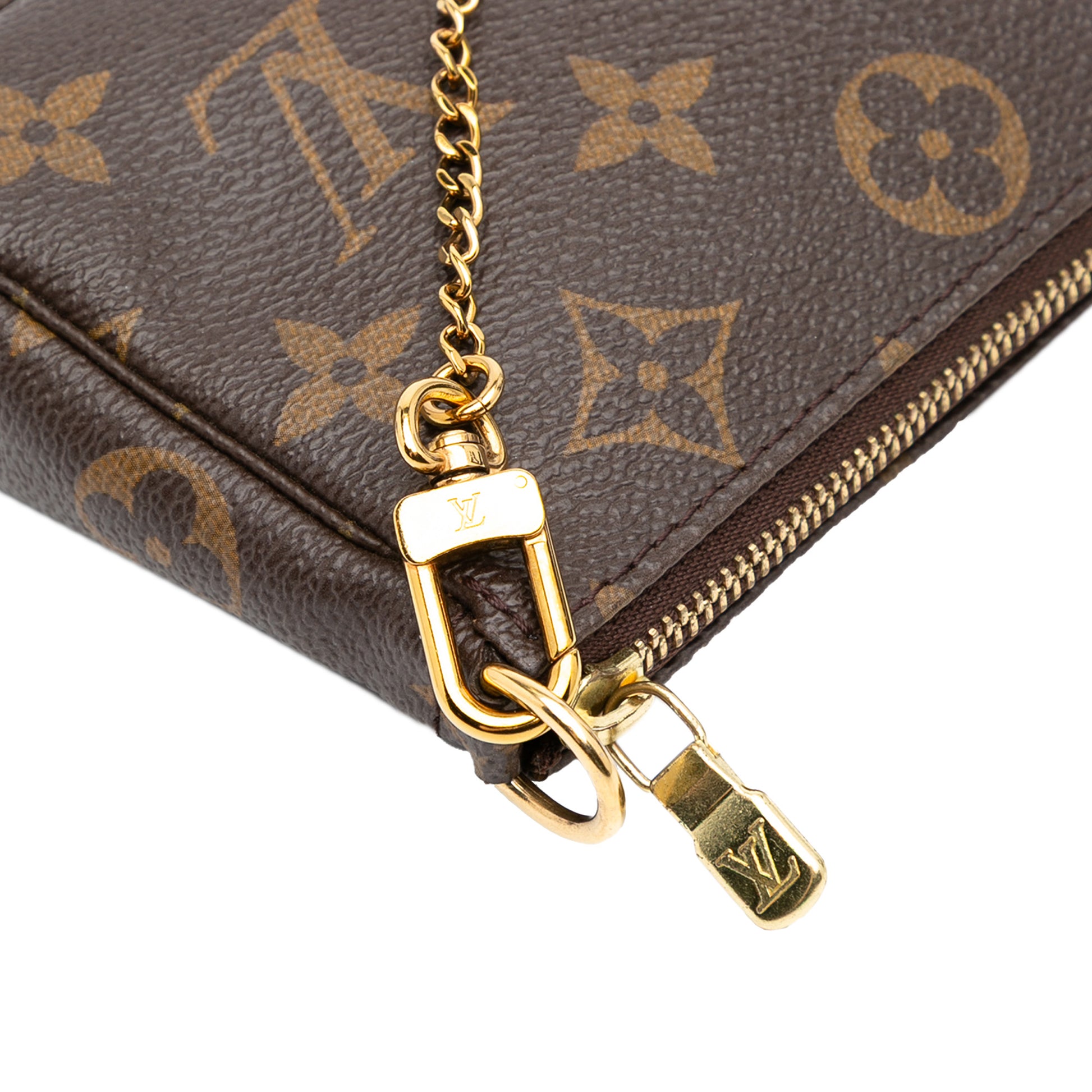 Louis Vuitton Monogram Giraffe Christmas Mini Pochette Accessoires