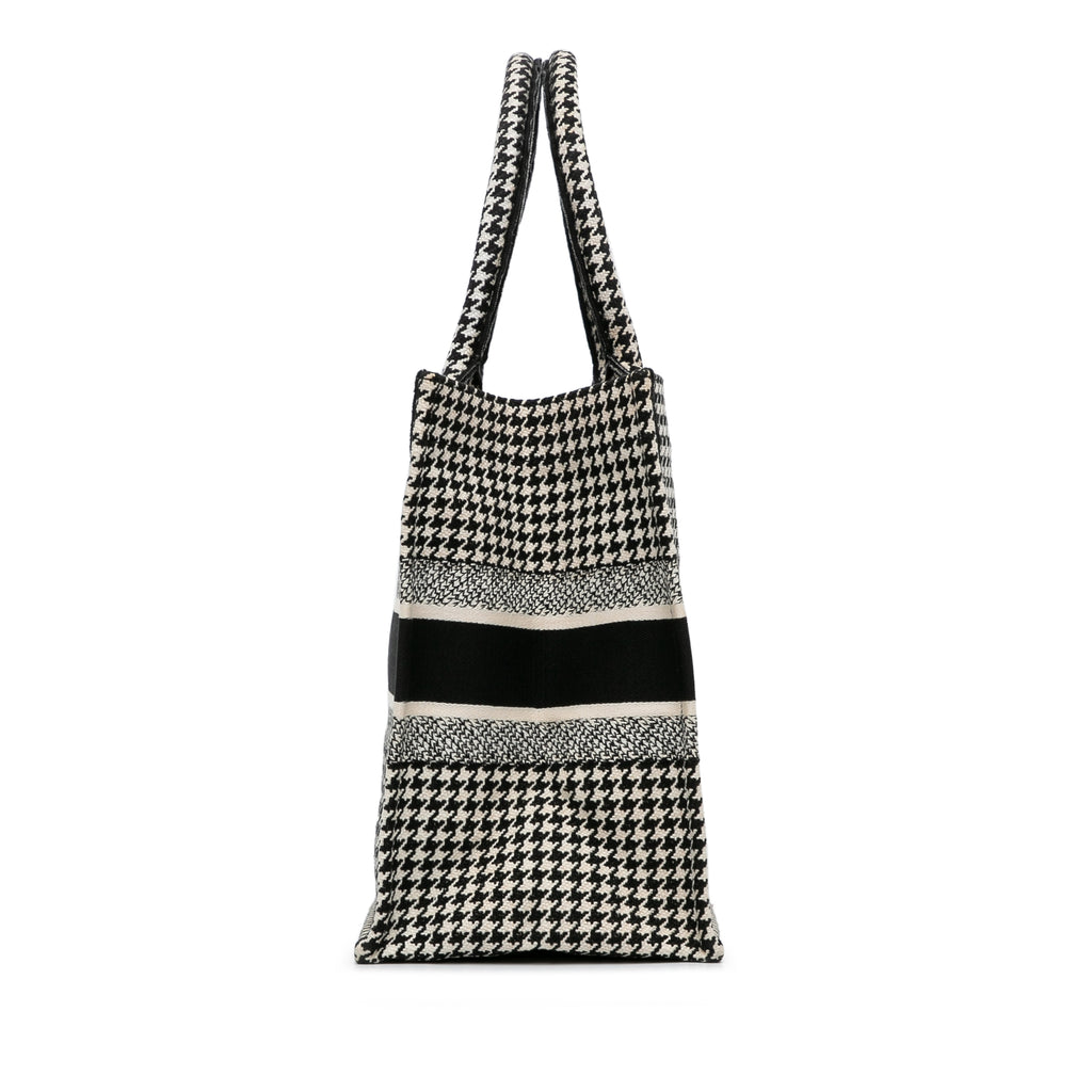Dior Medium Houndstooth Book Tote