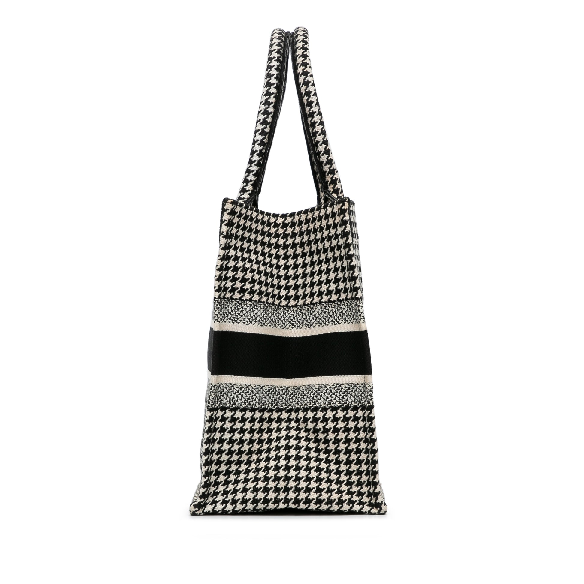 Dior Medium Houndstooth Book Tote