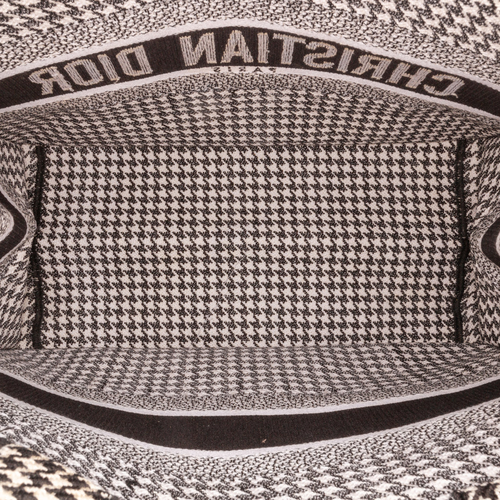 Dior Medium Houndstooth Book Tote