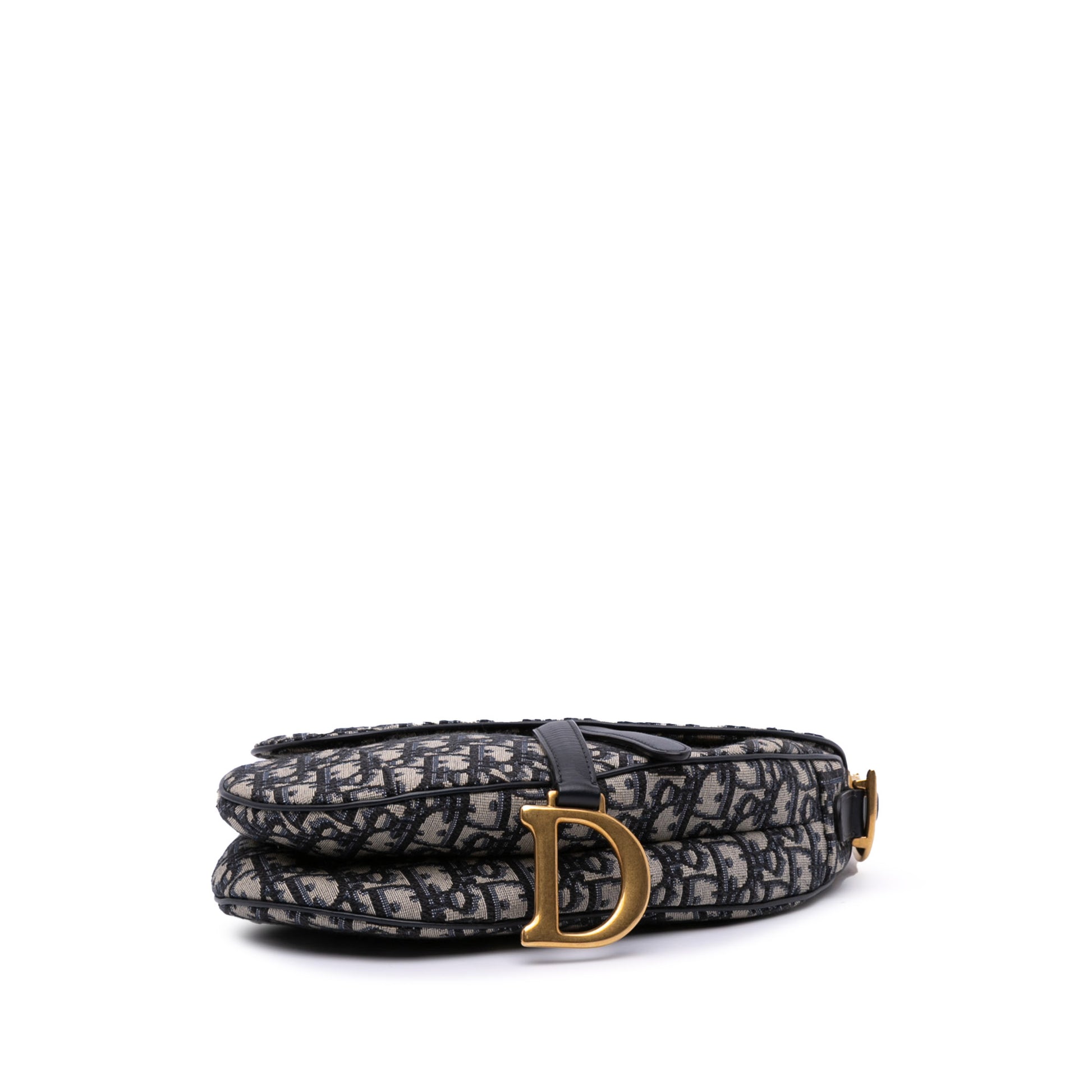 Dior Oblique Canvas Saddle Bag