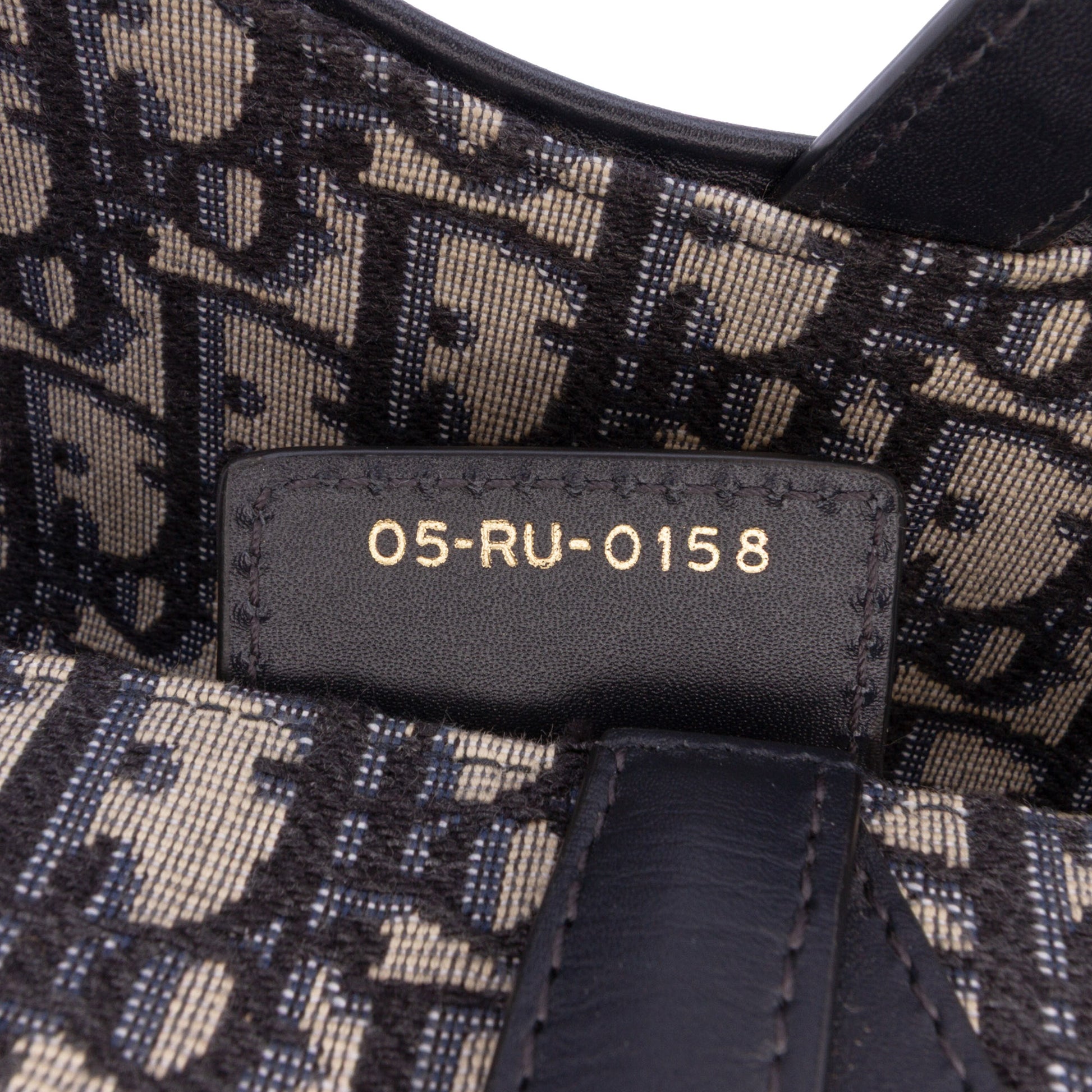 Dior Oblique Canvas Saddle Bag