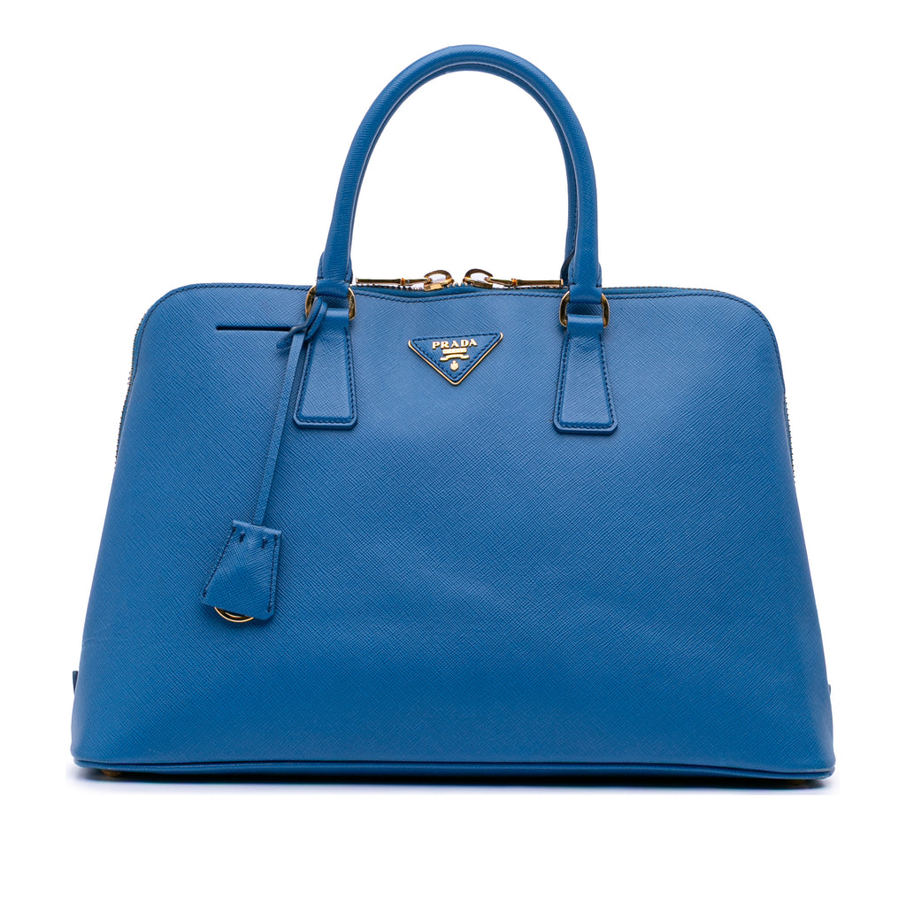 Prada Large Saffiano Lux Promenade Satchel