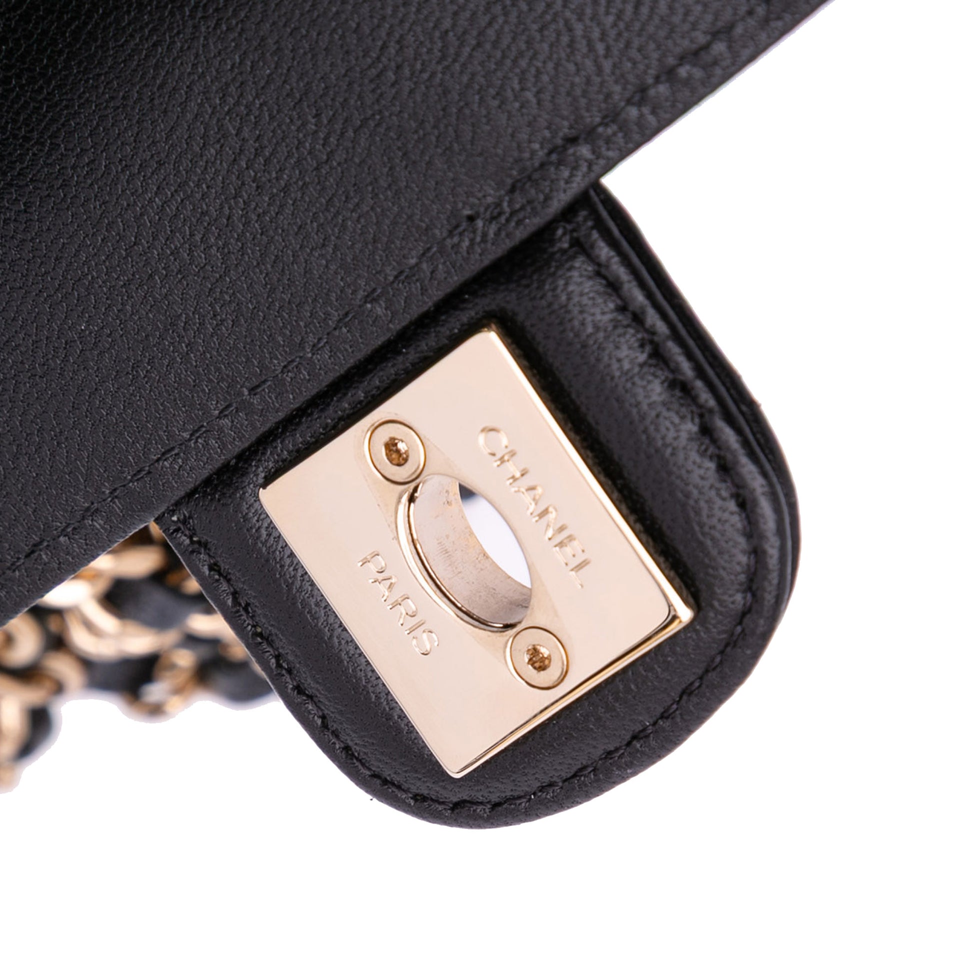 Chanel Mini Lambskin CC in Love Heart Crossbody