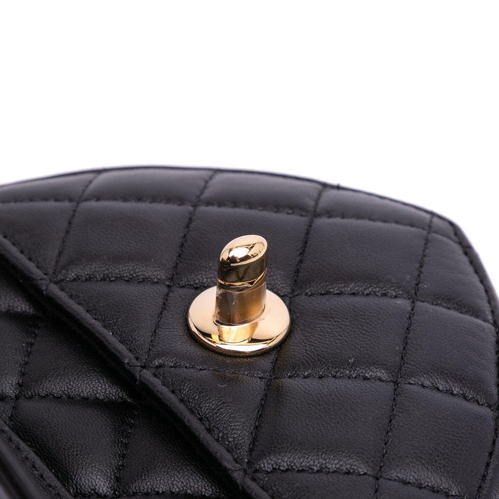 Chanel Mini Lambskin CC in Love Heart Crossbody