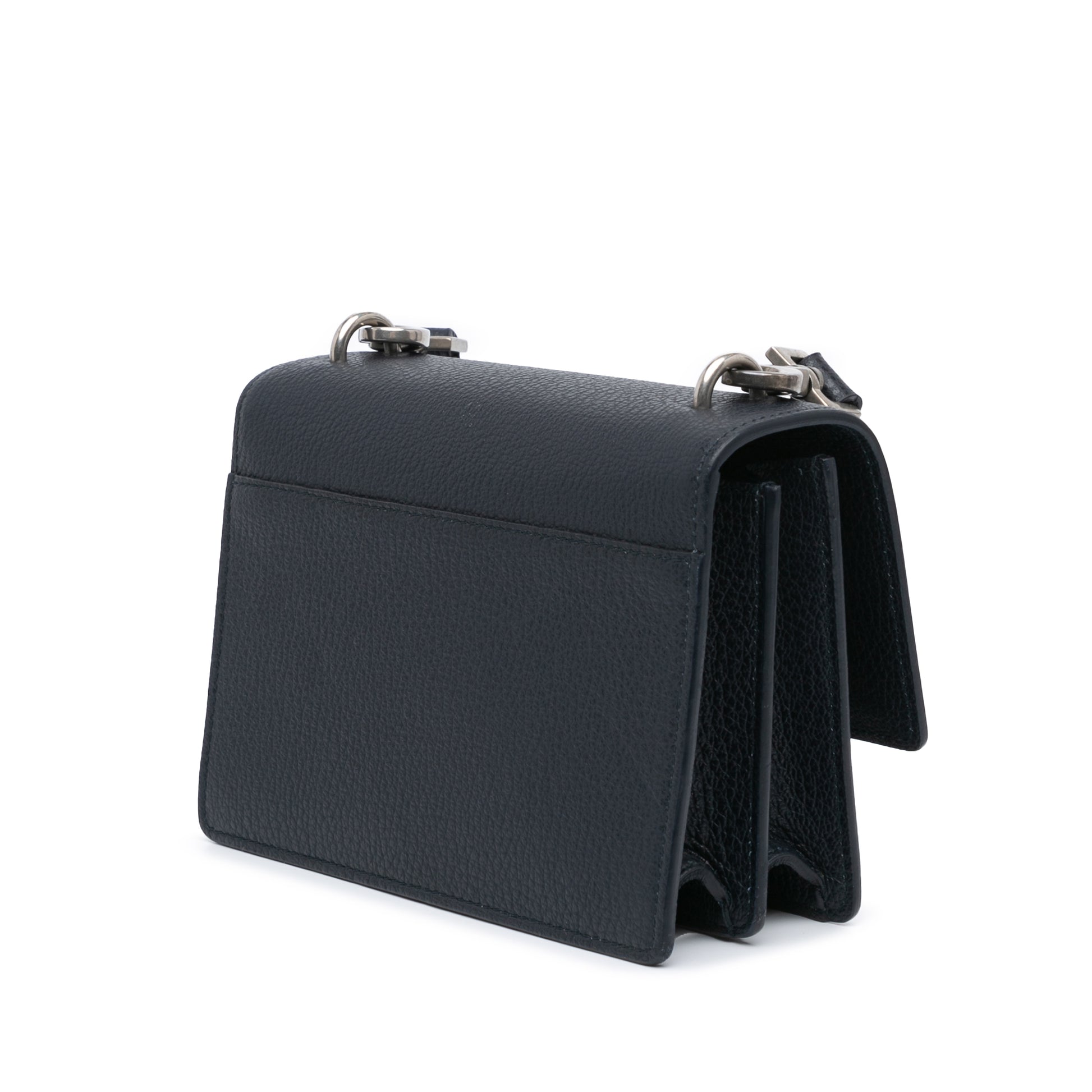 Saint Laurent Medium Grained Calfskin Monogram Sunset Crossbody
