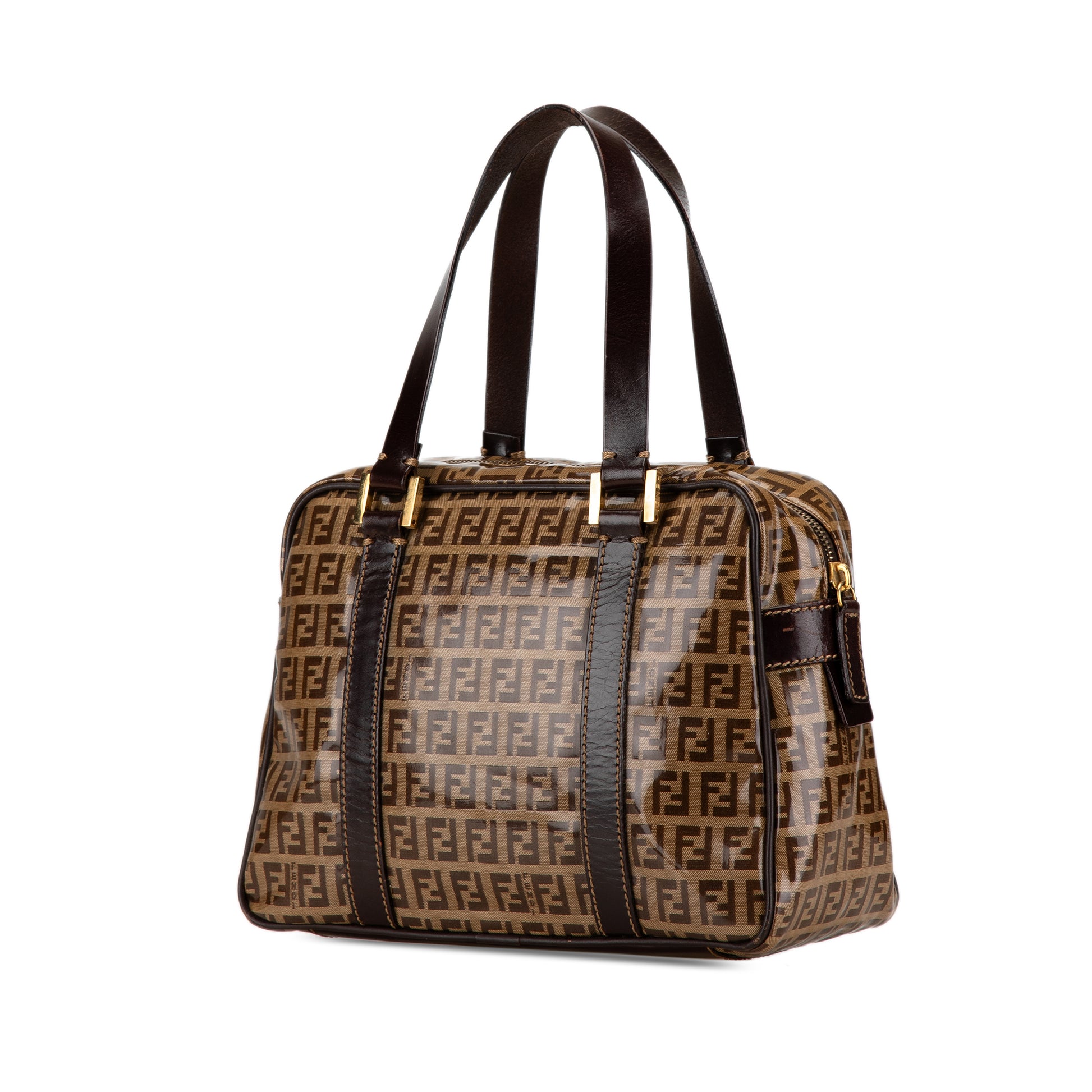 Fendi Zucchino Crystal Handbag