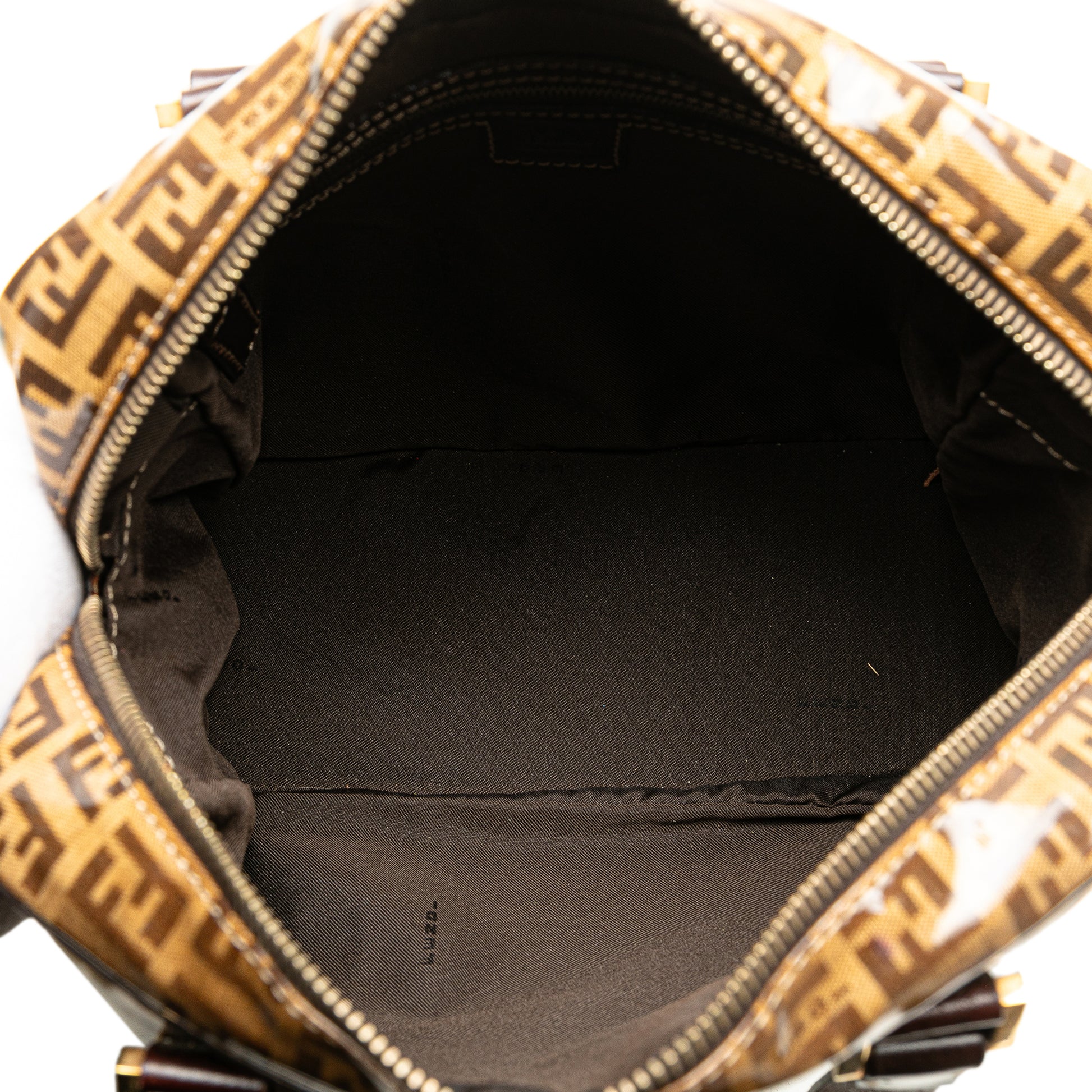 Fendi Zucchino Crystal Handbag