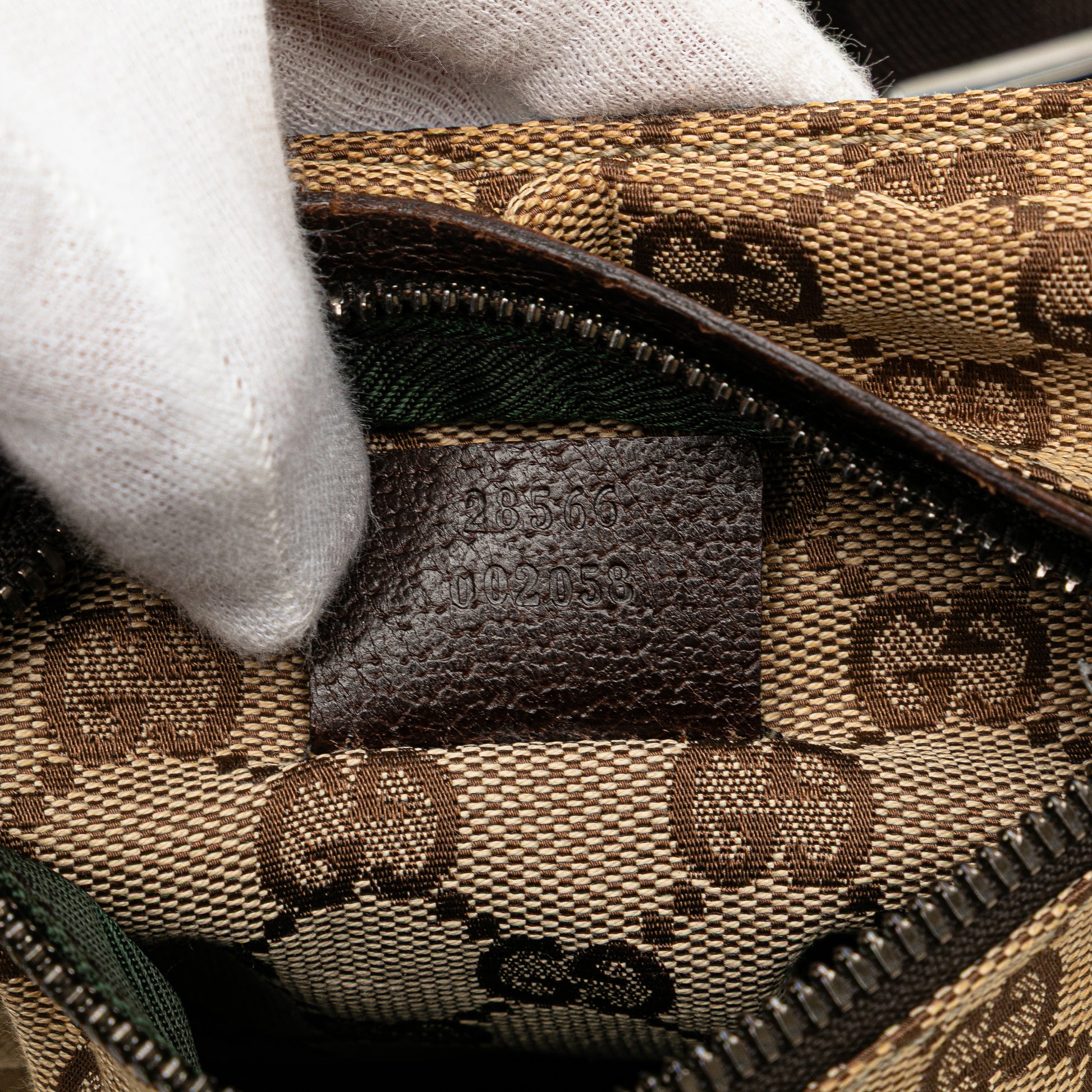 Gucci GG Canvas Double Pocket Belt Bag