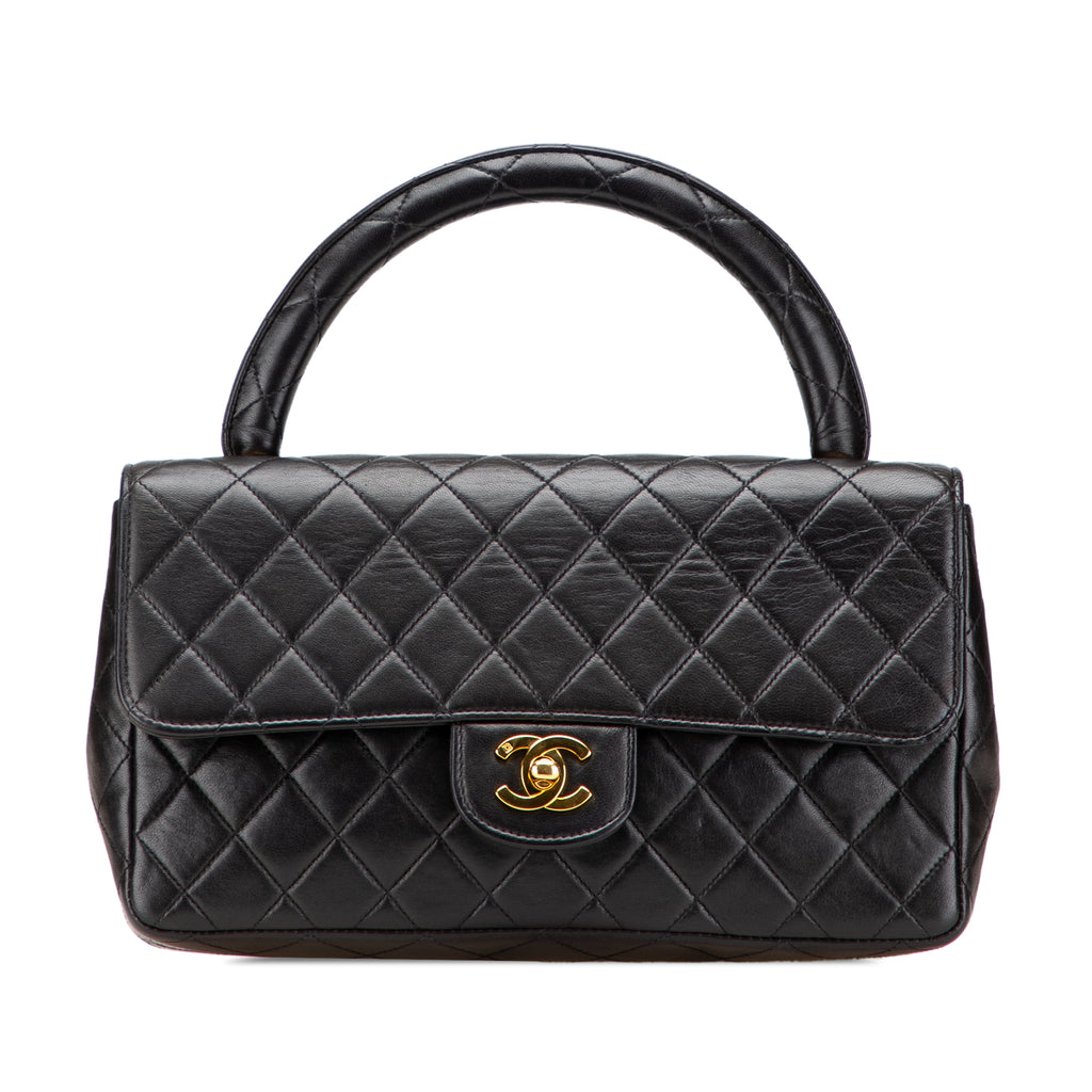 Chanel Medium Lambskin Parent Kelly Flap