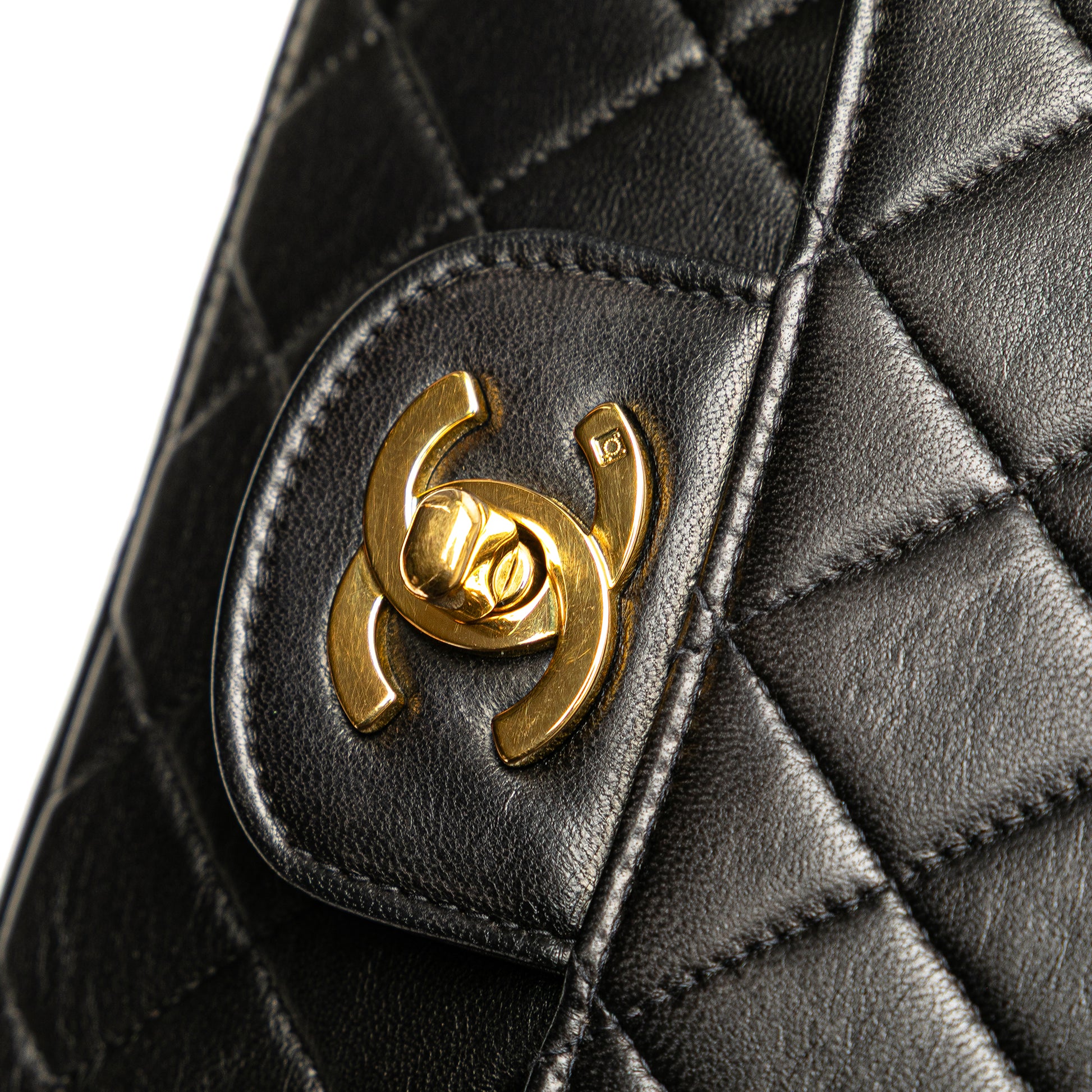 Chanel Medium Lambskin Parent Kelly Flap