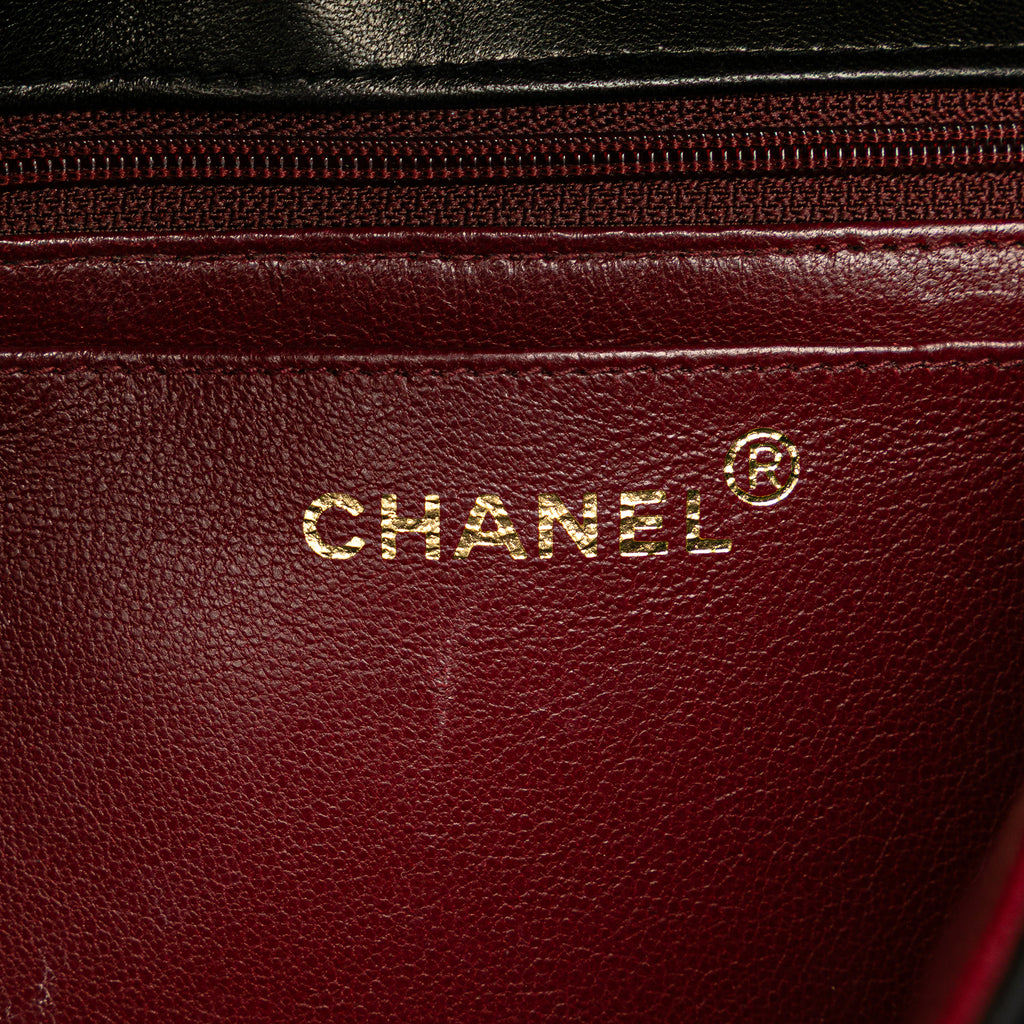 Chanel Medium Lambskin Parent Kelly Flap