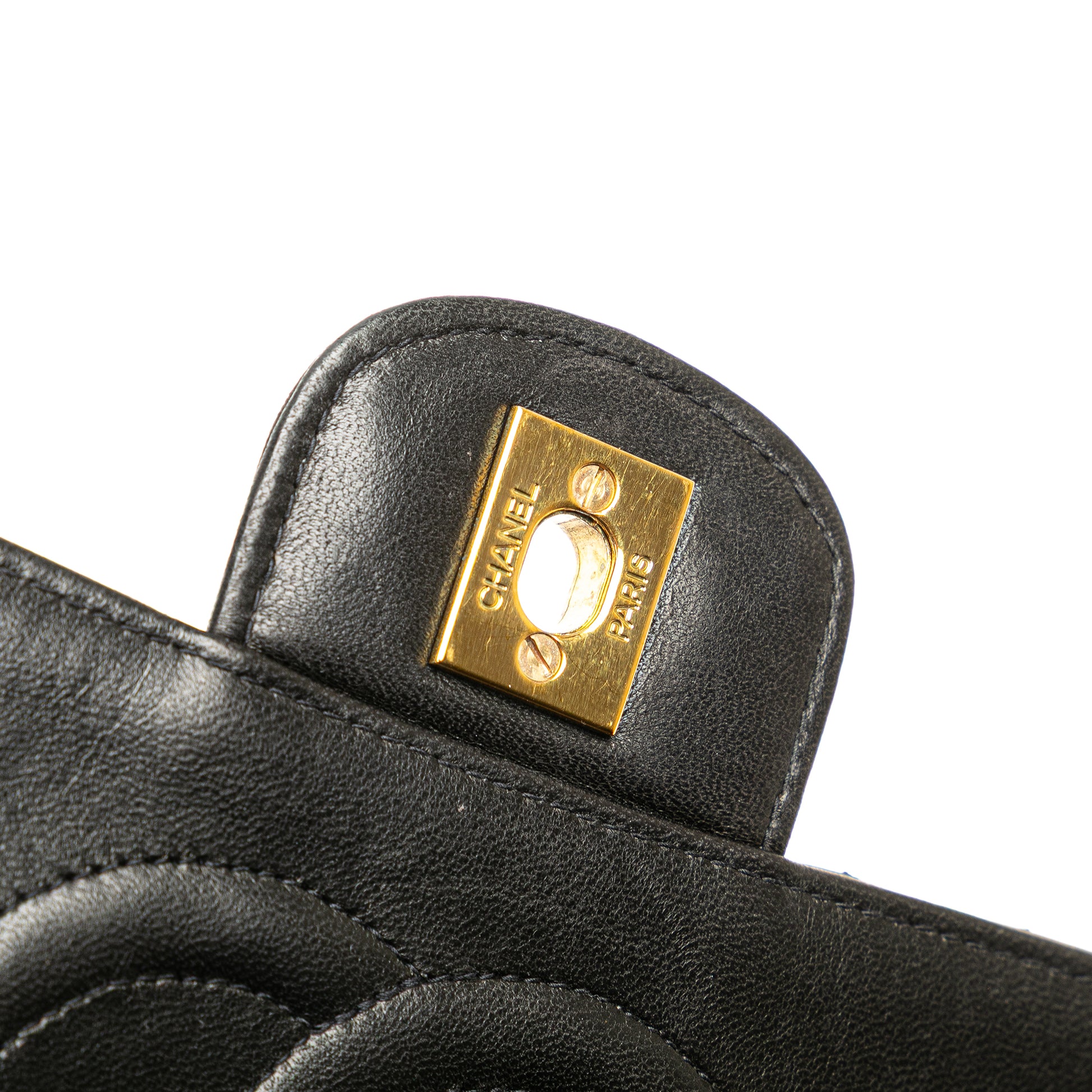 Chanel Medium Lambskin Parent Kelly Flap
