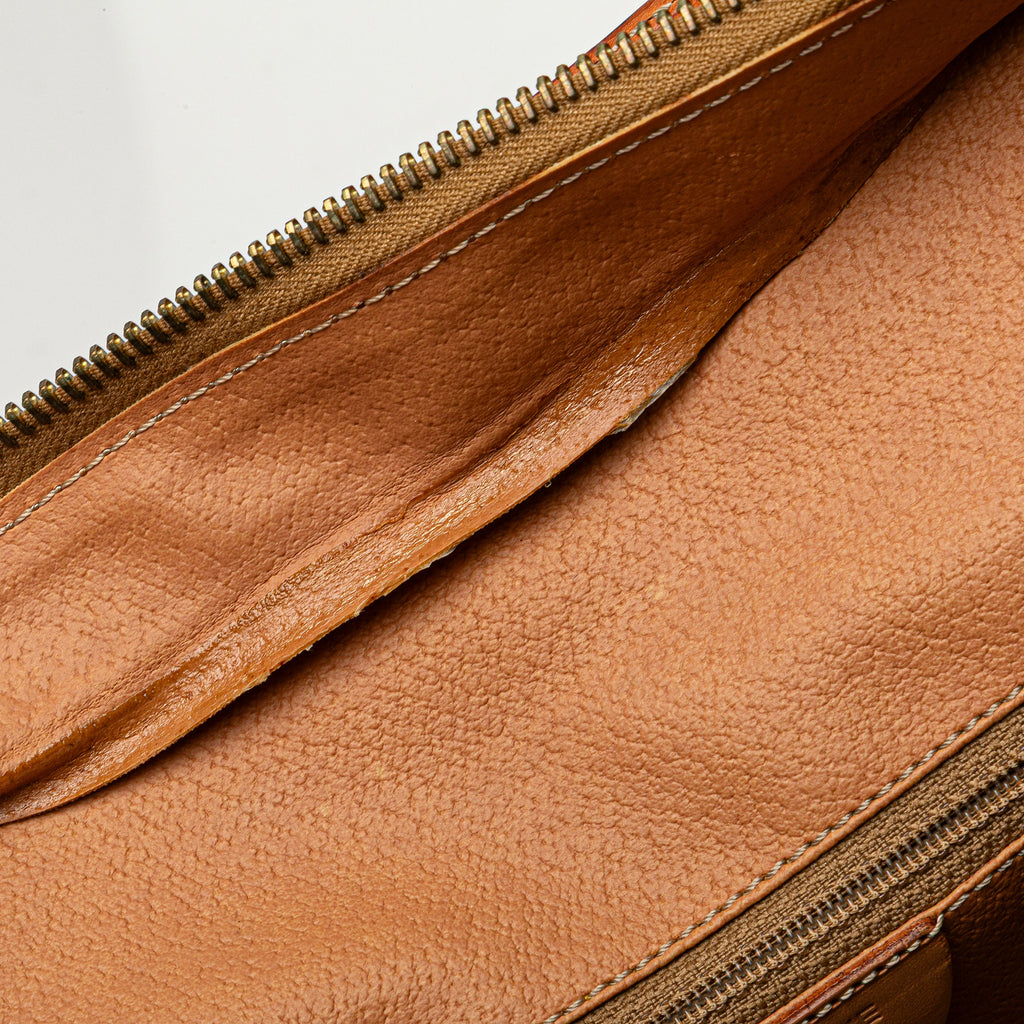 Celine Macadam Coated Canvas Handbag
