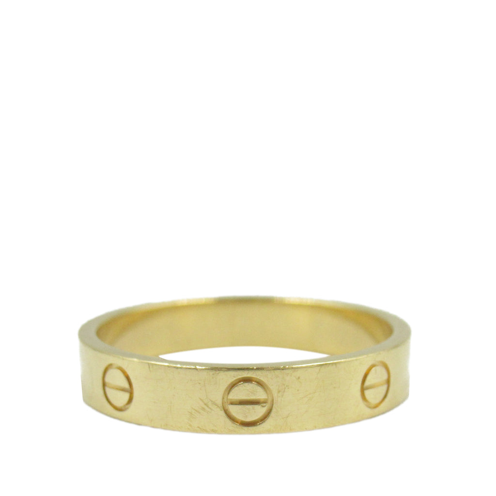 Cartier 18K Yellow Gold Small Love Ring