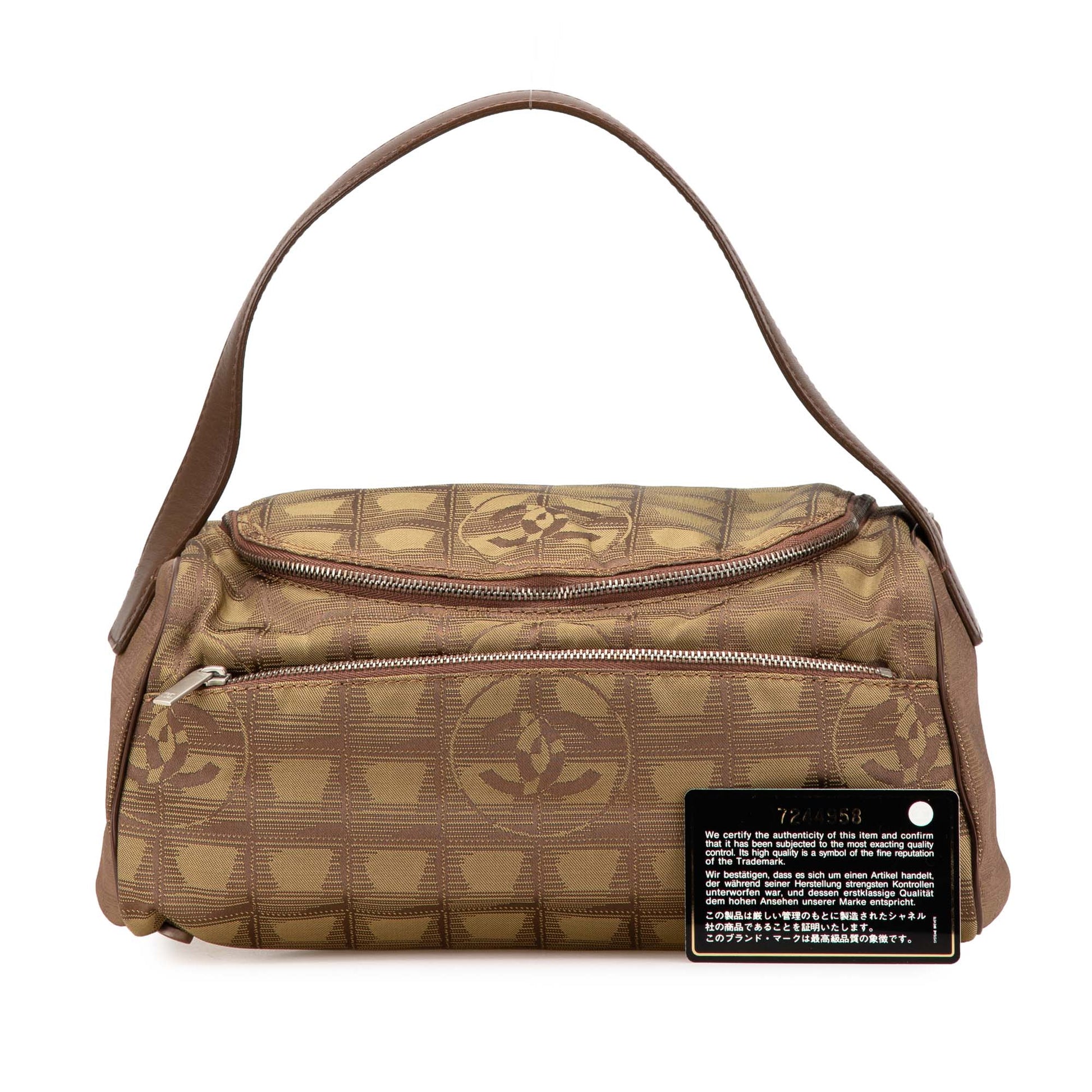 Chanel New Travel Line Nylon Vanity Bag