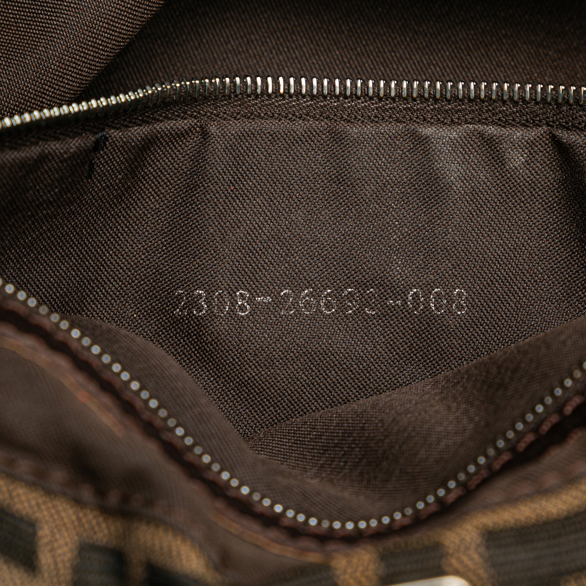 Fendi Small Zucca Canvas Twins Tote