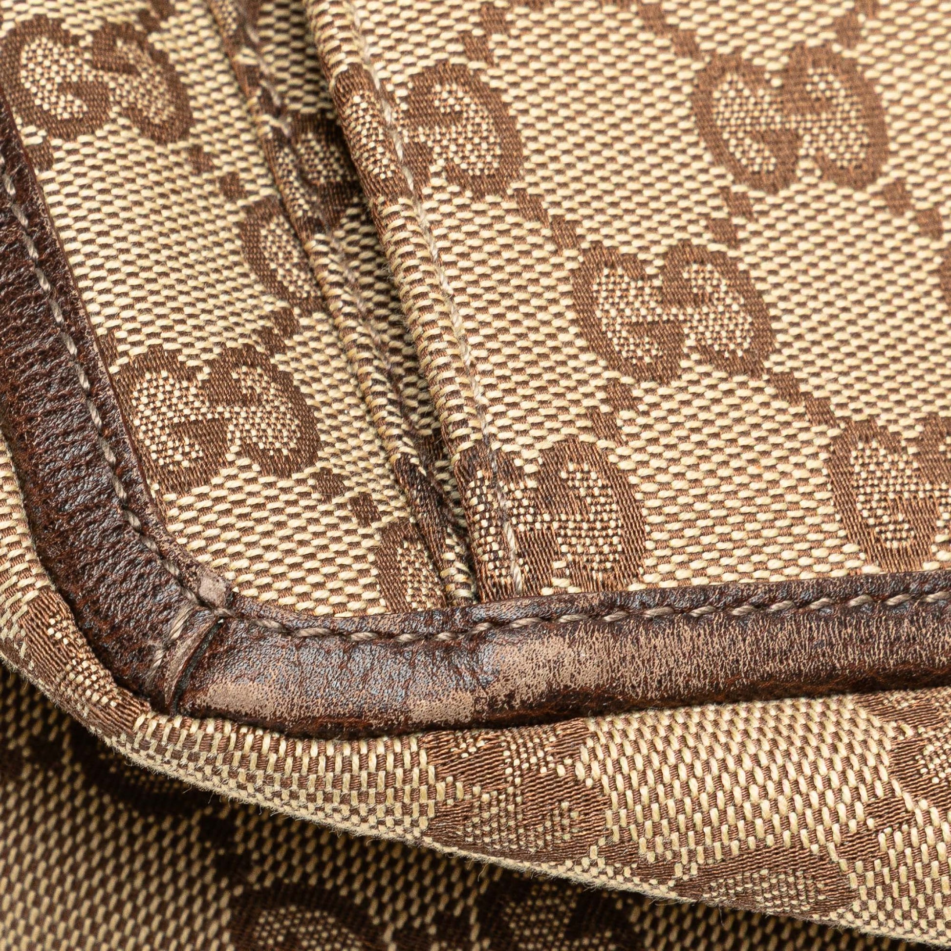 Gucci GG Canvas Abbey D Ring Pocket Tote