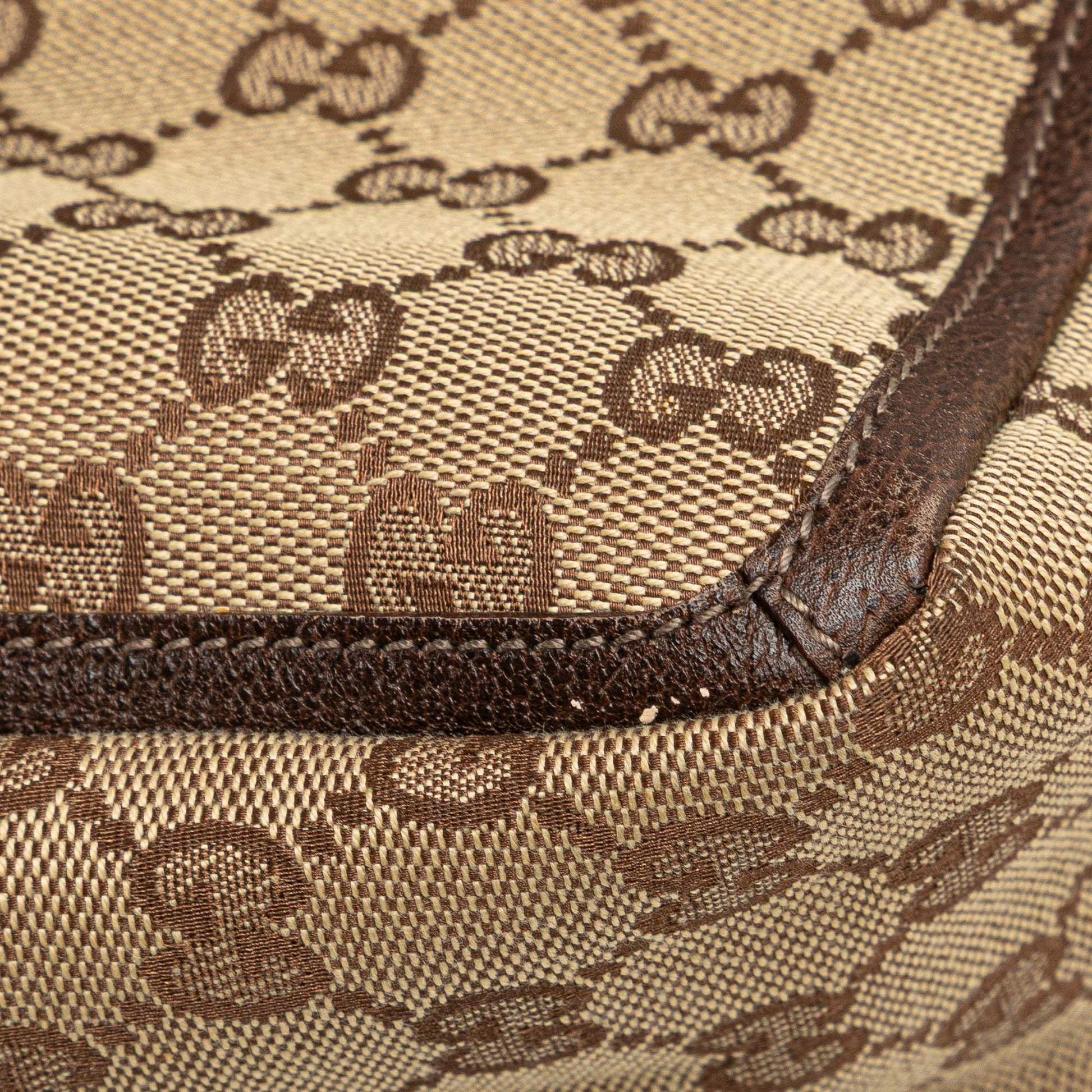 Gucci GG Canvas Abbey D Ring Pocket Tote