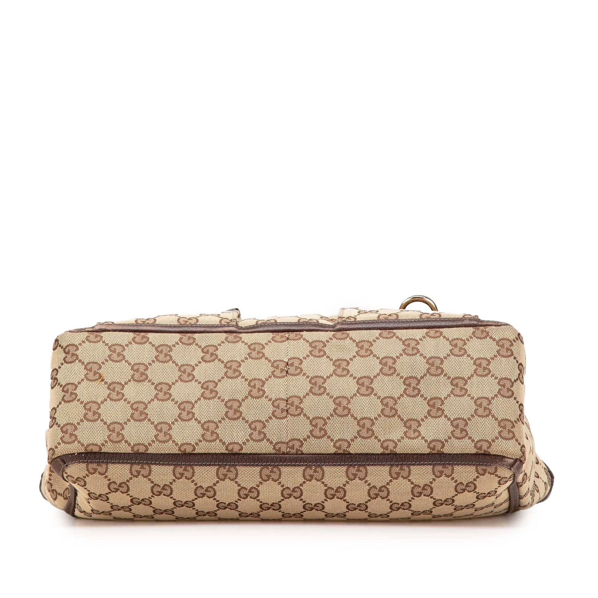 Gucci GG Canvas Abbey D Ring Pocket Tote