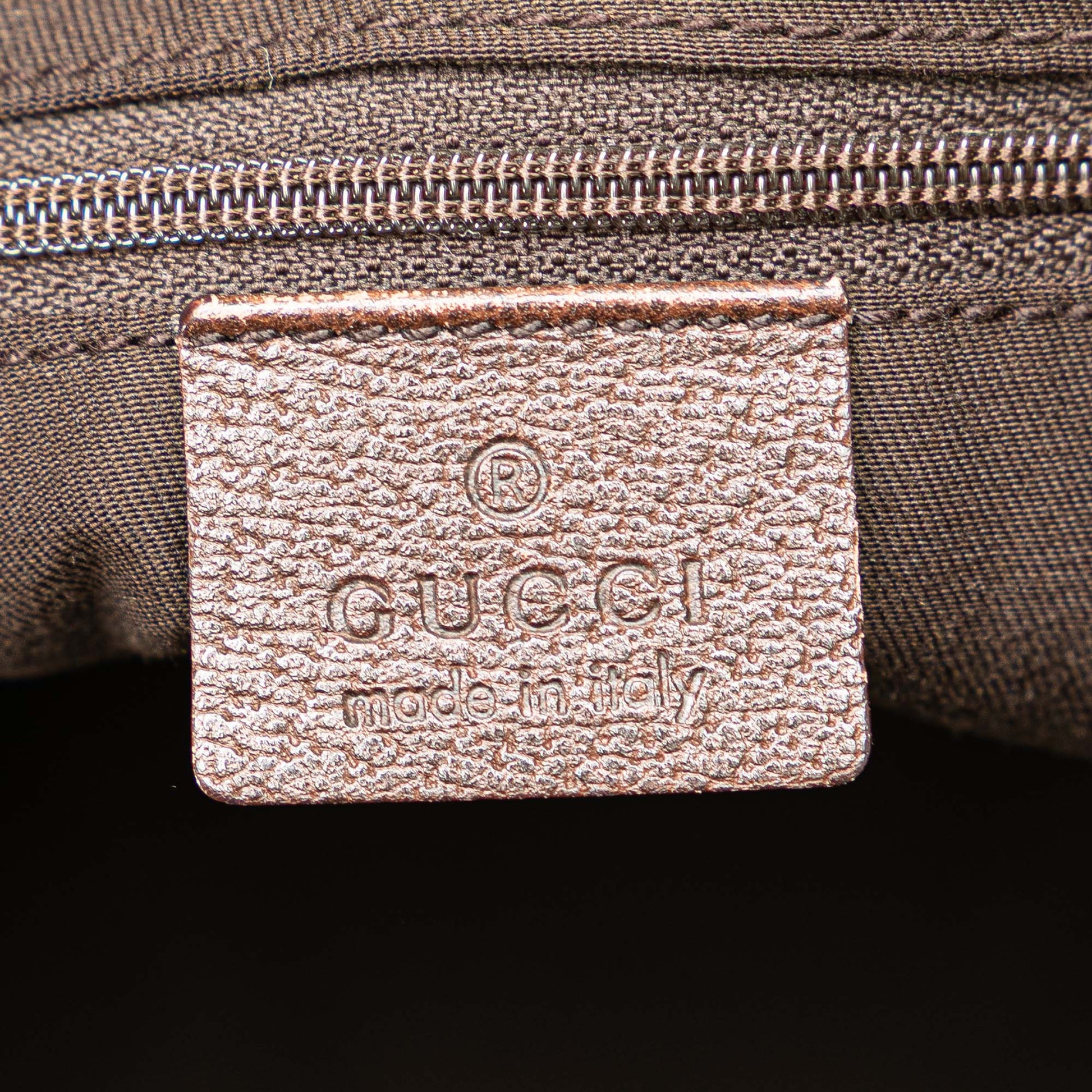 Gucci GG Canvas Abbey D Ring Pocket Tote