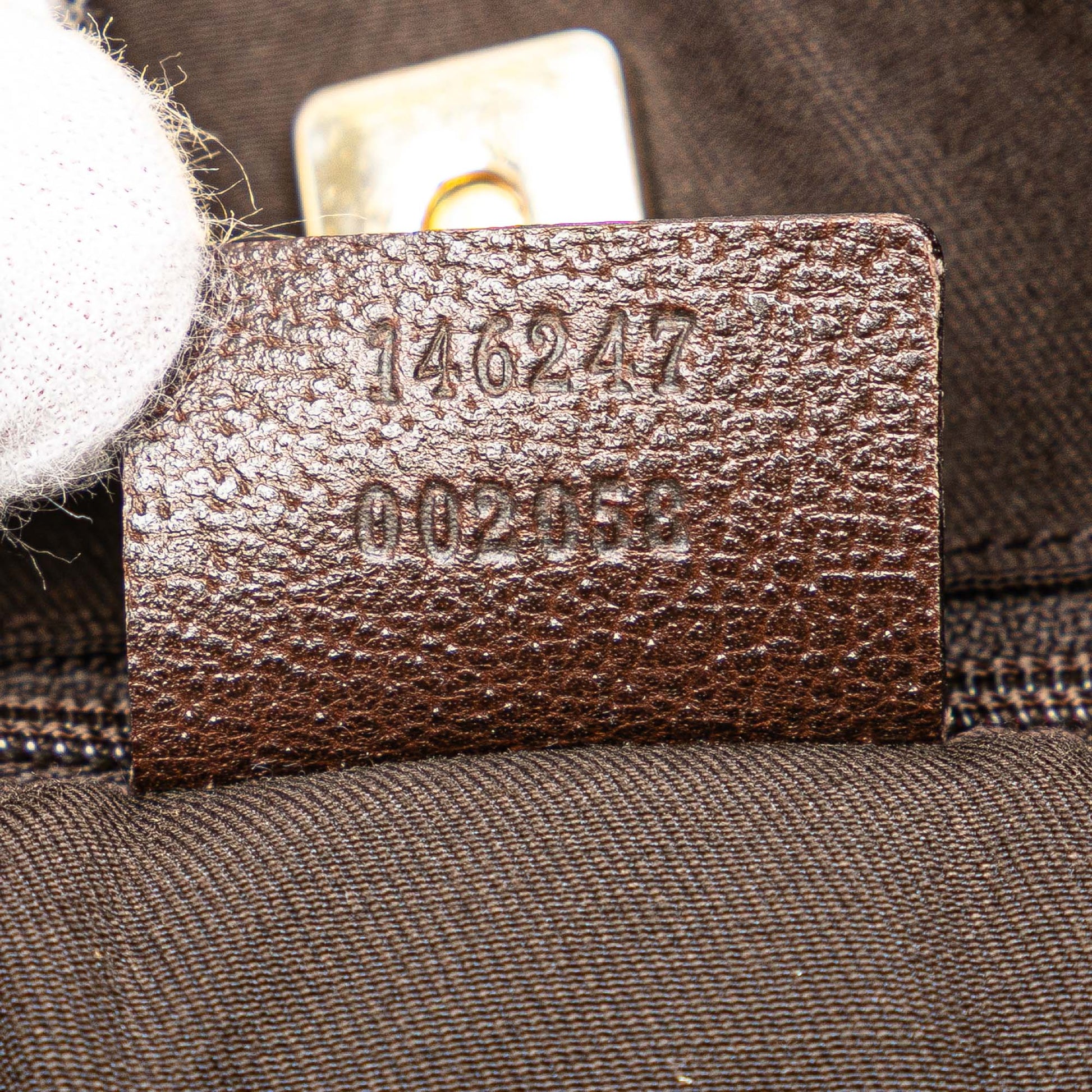 Gucci GG Canvas Abbey D Ring Pocket Tote