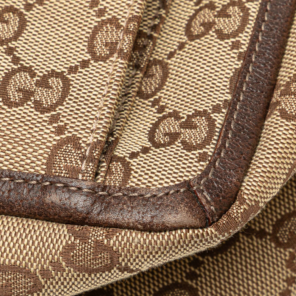 Gucci GG Canvas Abbey D Ring Pocket Tote